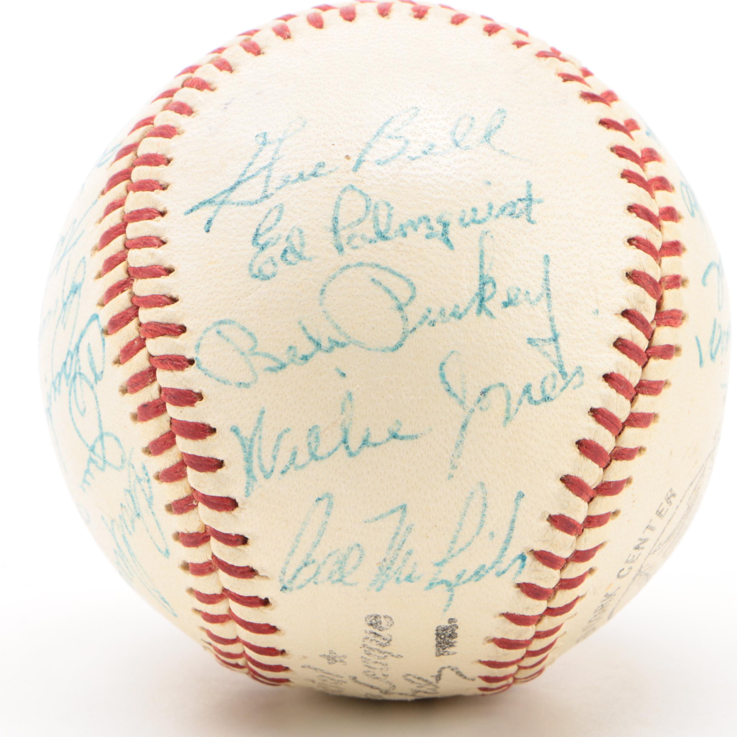 1960 Cincinnati Reds Signed National League Baseball