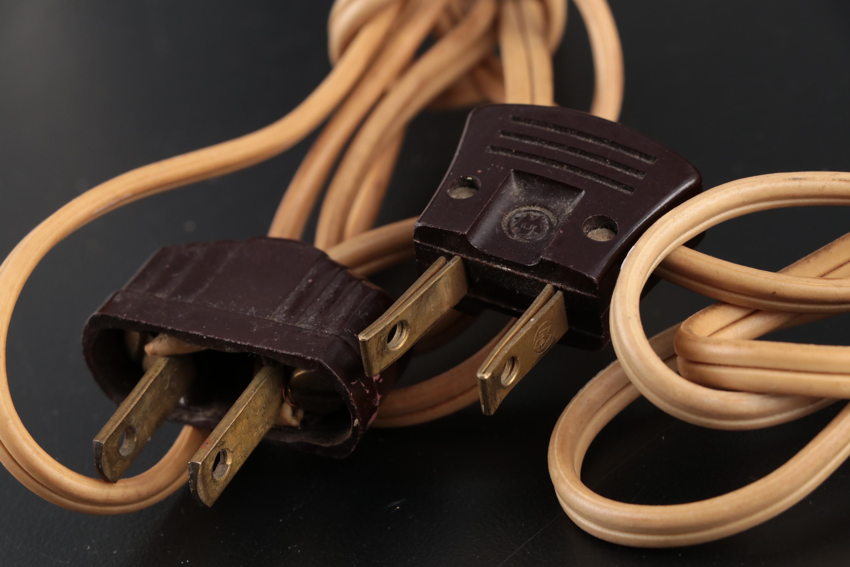 Pair of Mid Century Modern Lucite Table Lamps