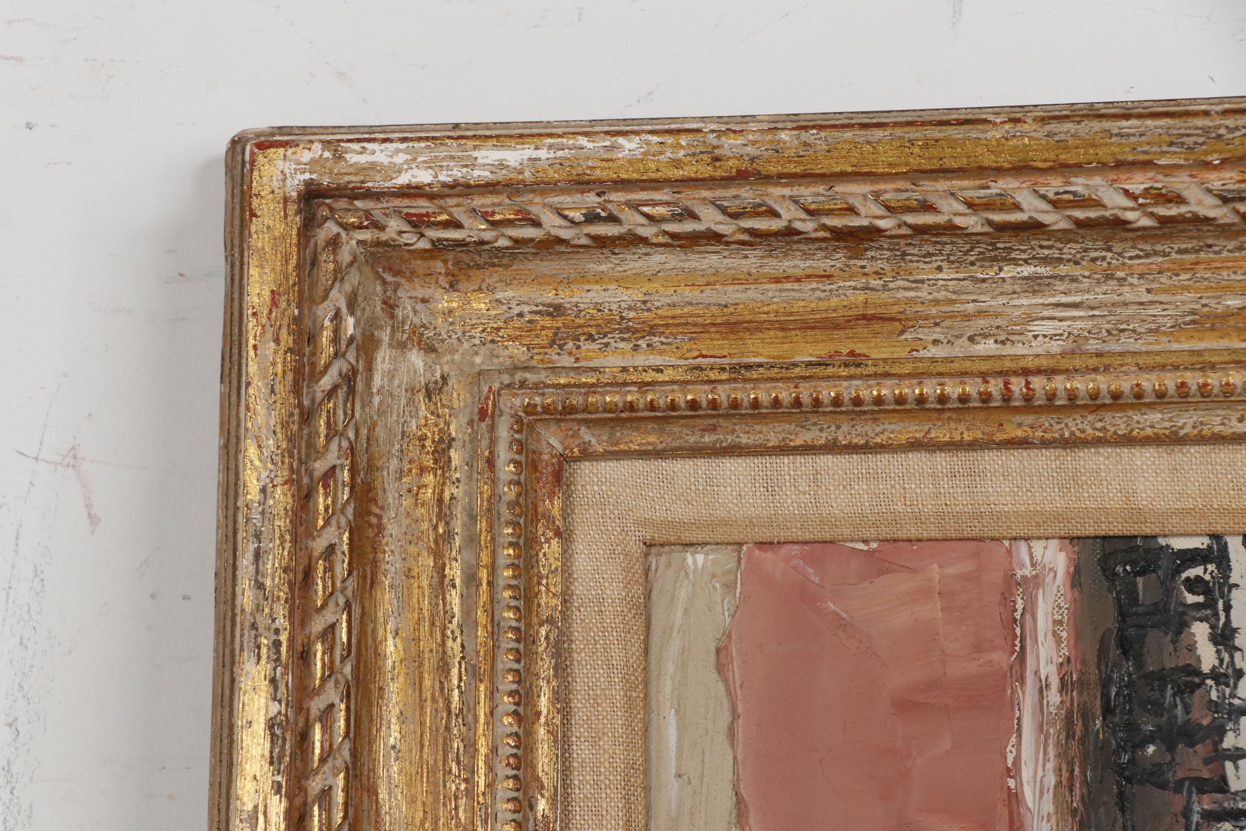 Peter Hayward New York City Street Scene Oil Painting