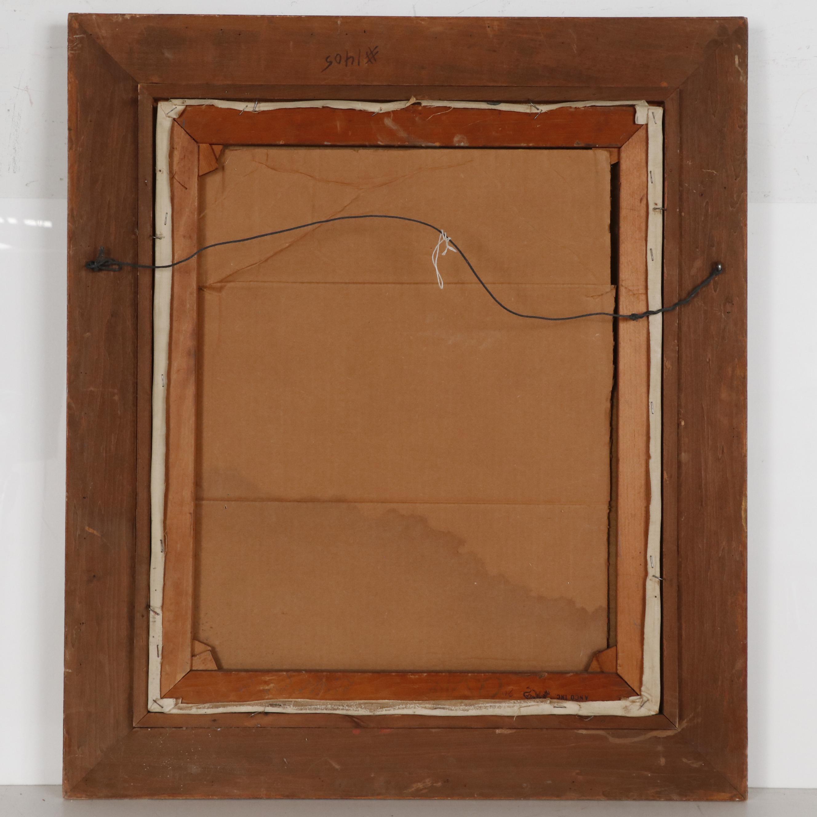 Peter Hayward New York City Street Scene Oil Painting