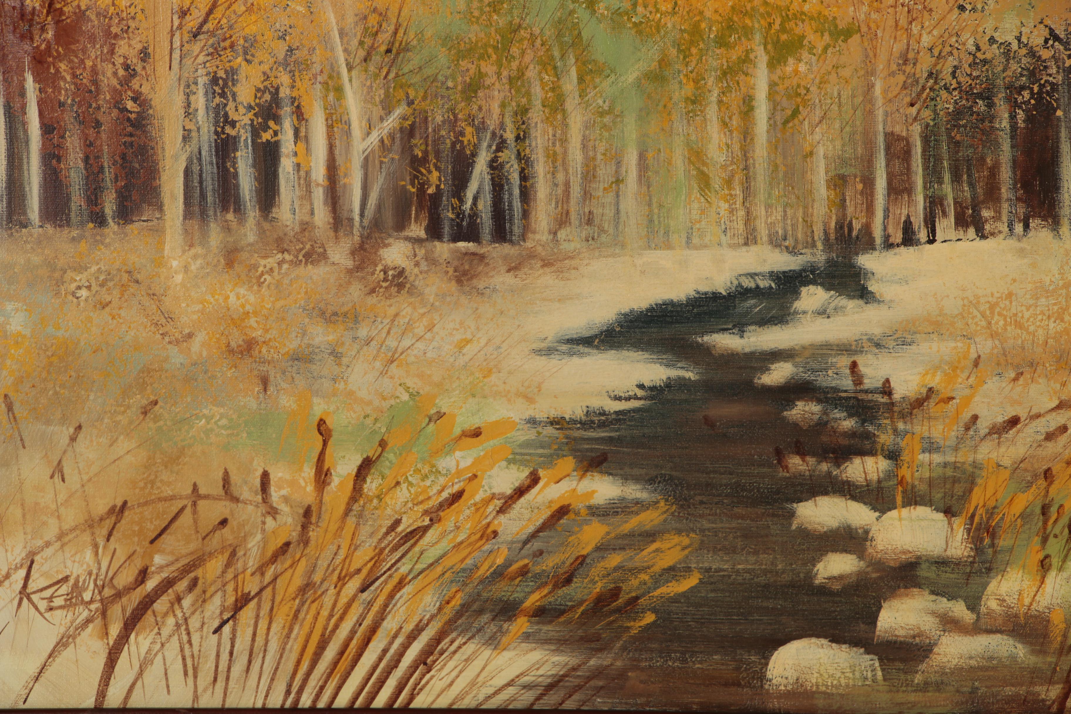 Kearns Landscape Oil Painting