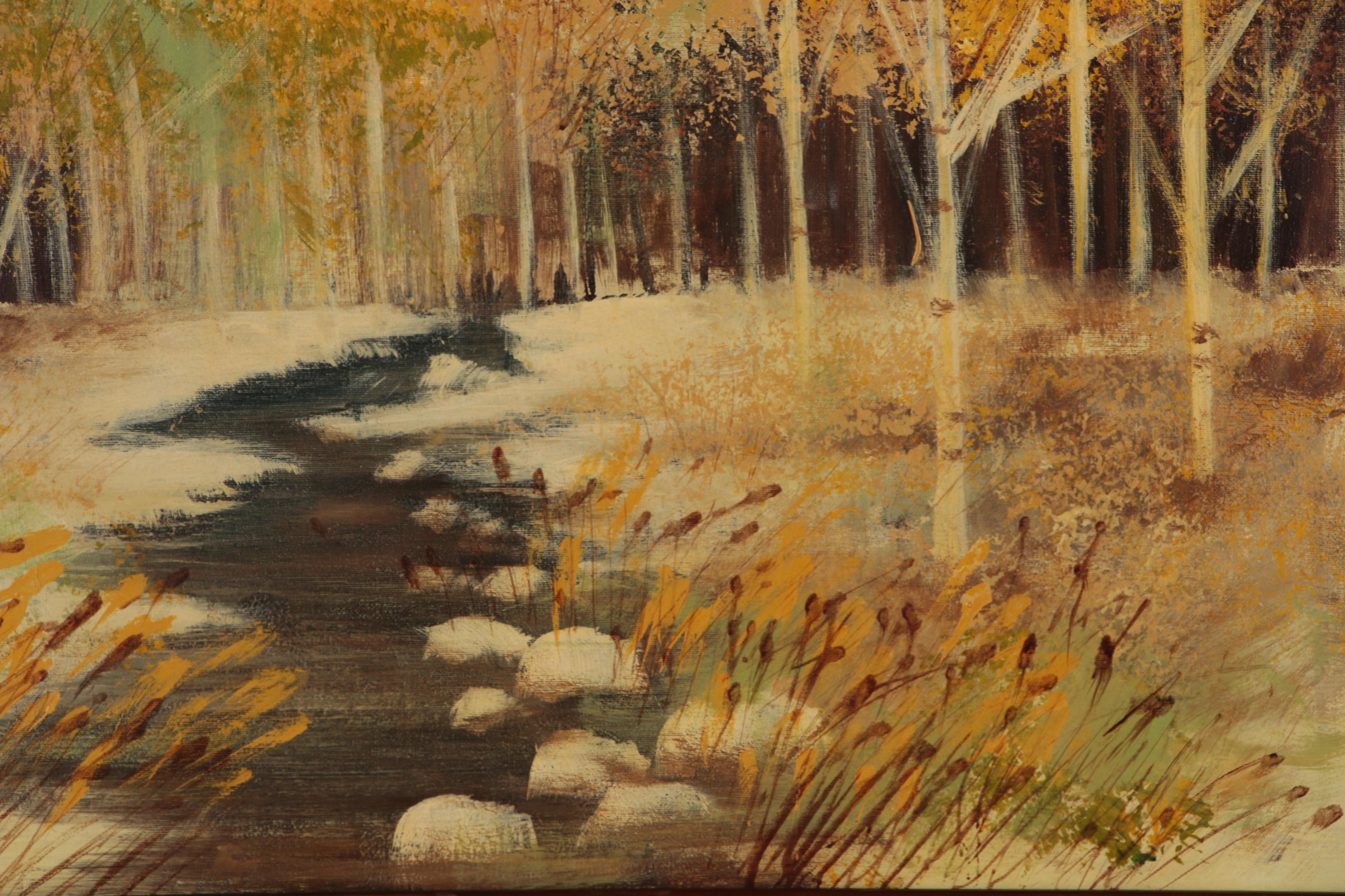 Kearns Landscape Oil Painting