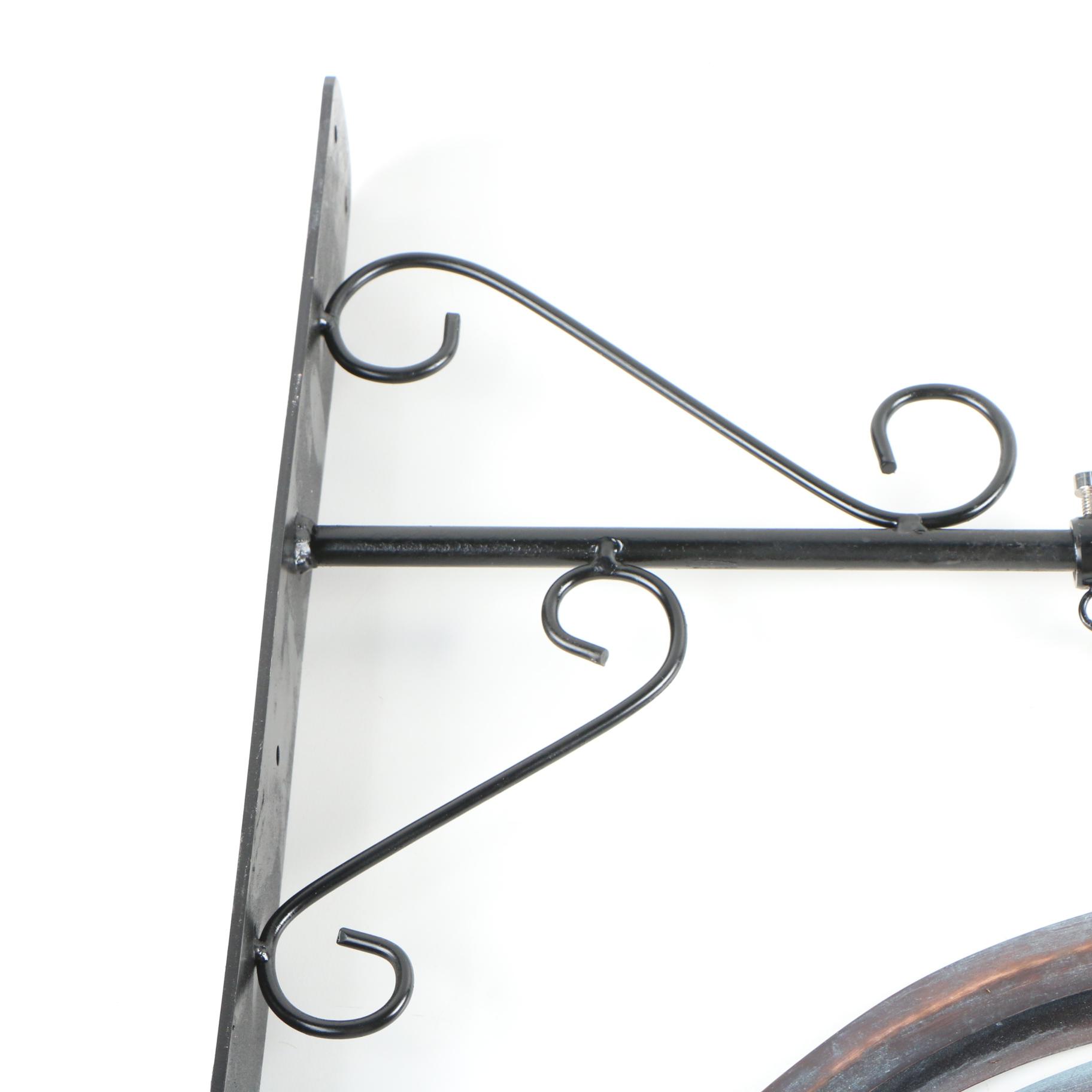 Copper Patinated Hanging Metal Rooster Wall Décor