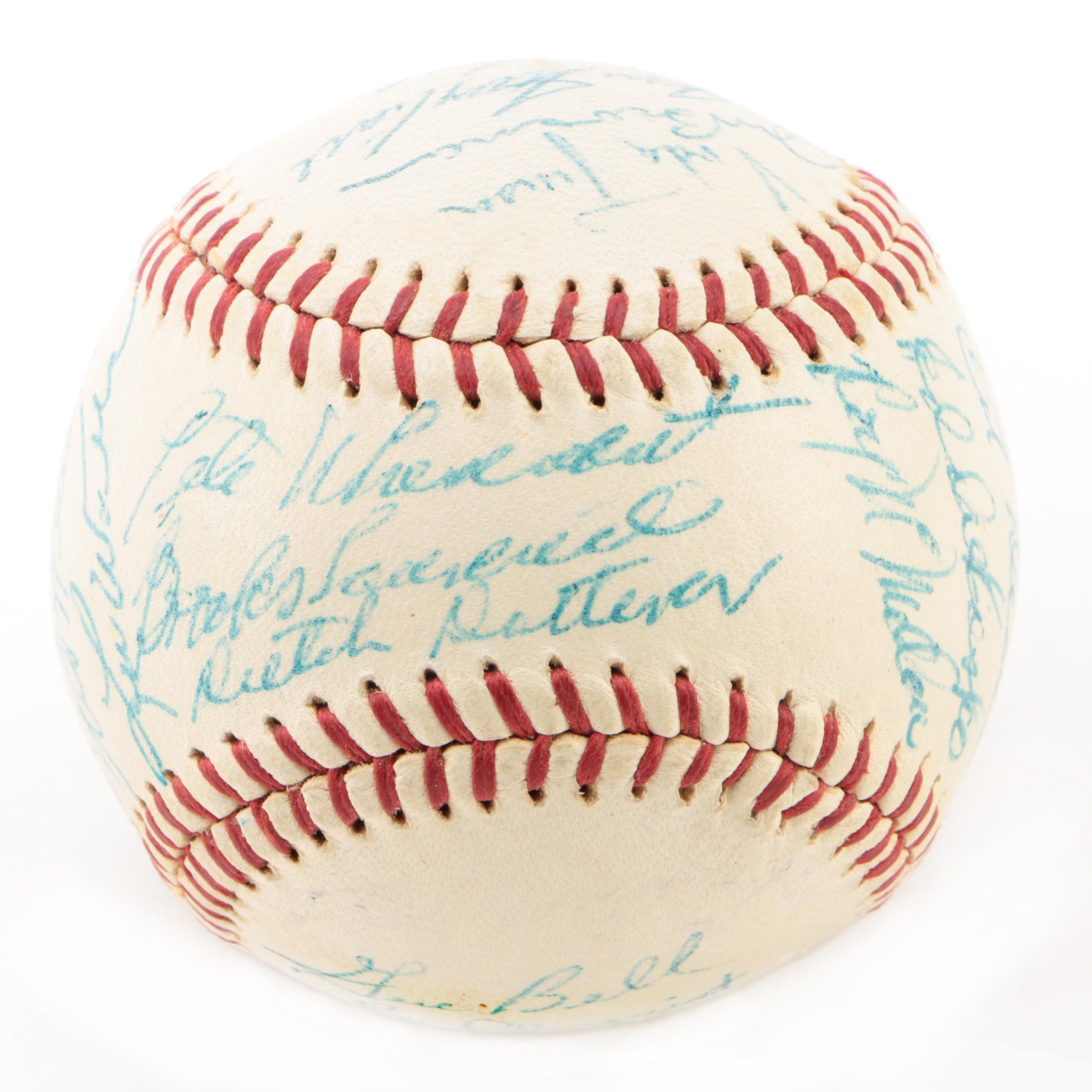 1960 Cincinnati Reds Signed National League Baseball
