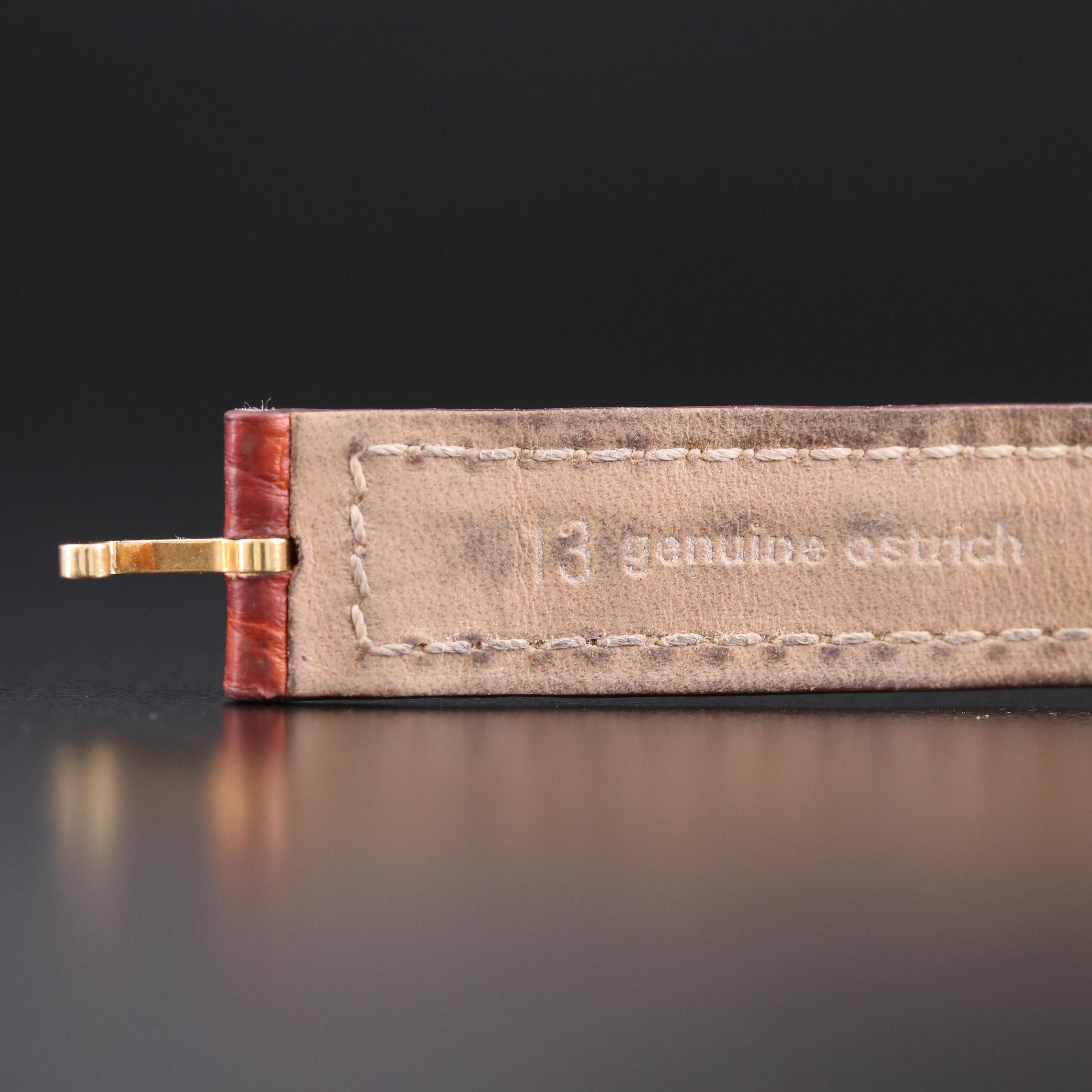 Tiffany & Co. Schlumberger 18K Gold Quartz Watch