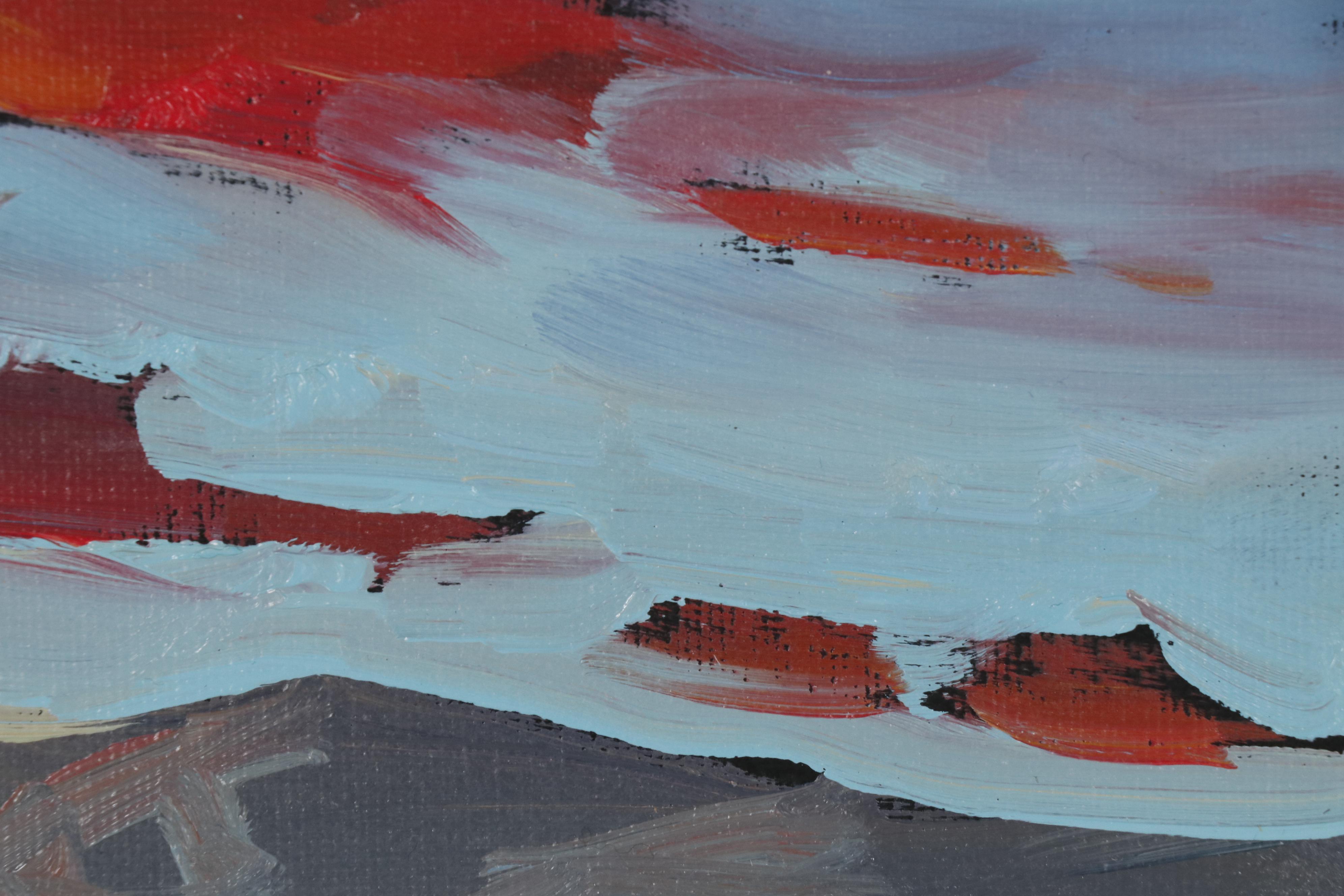 William Hawkins American Landscape Oil Painting