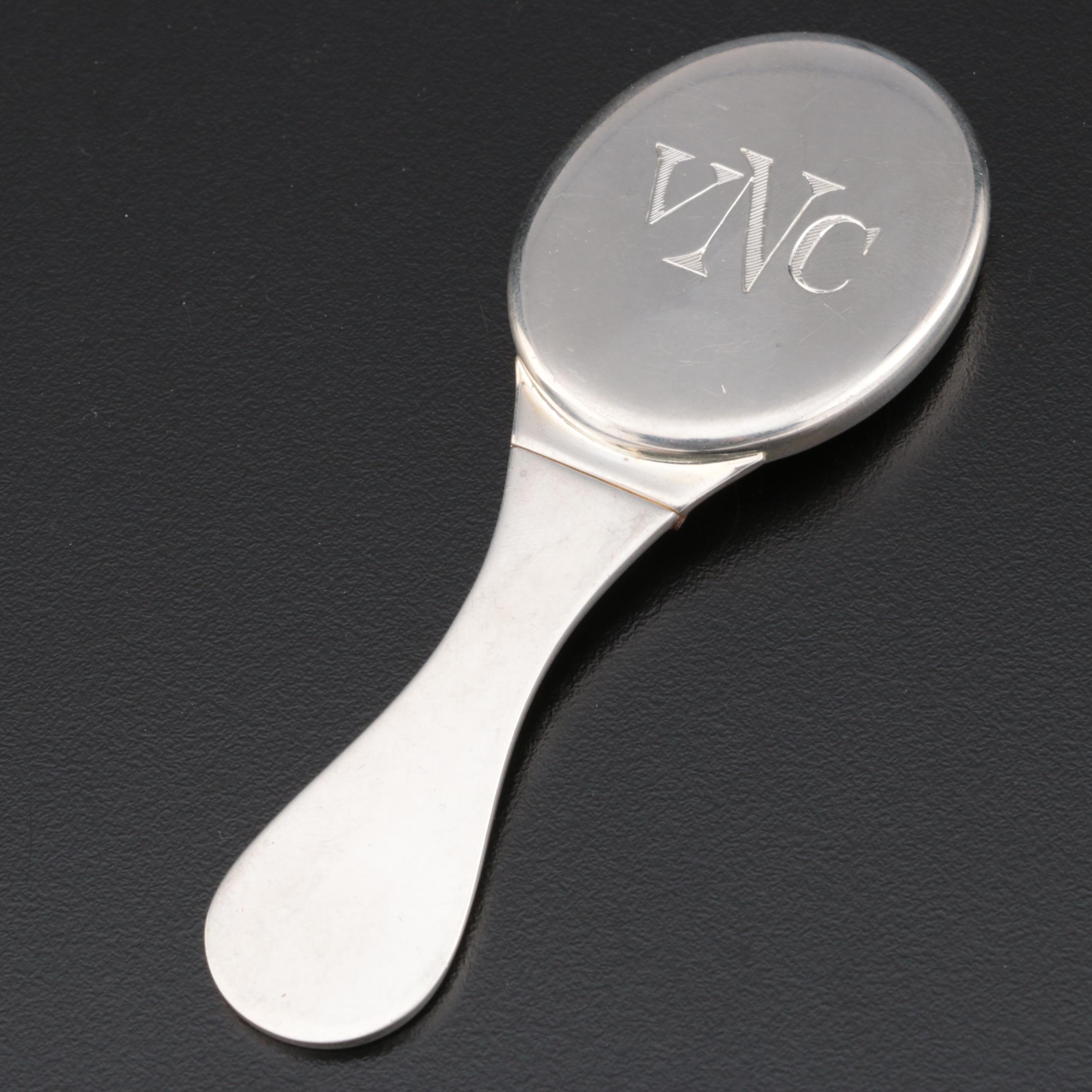 Tiffany & Co. Sterling Silver Compact Folding Mirror