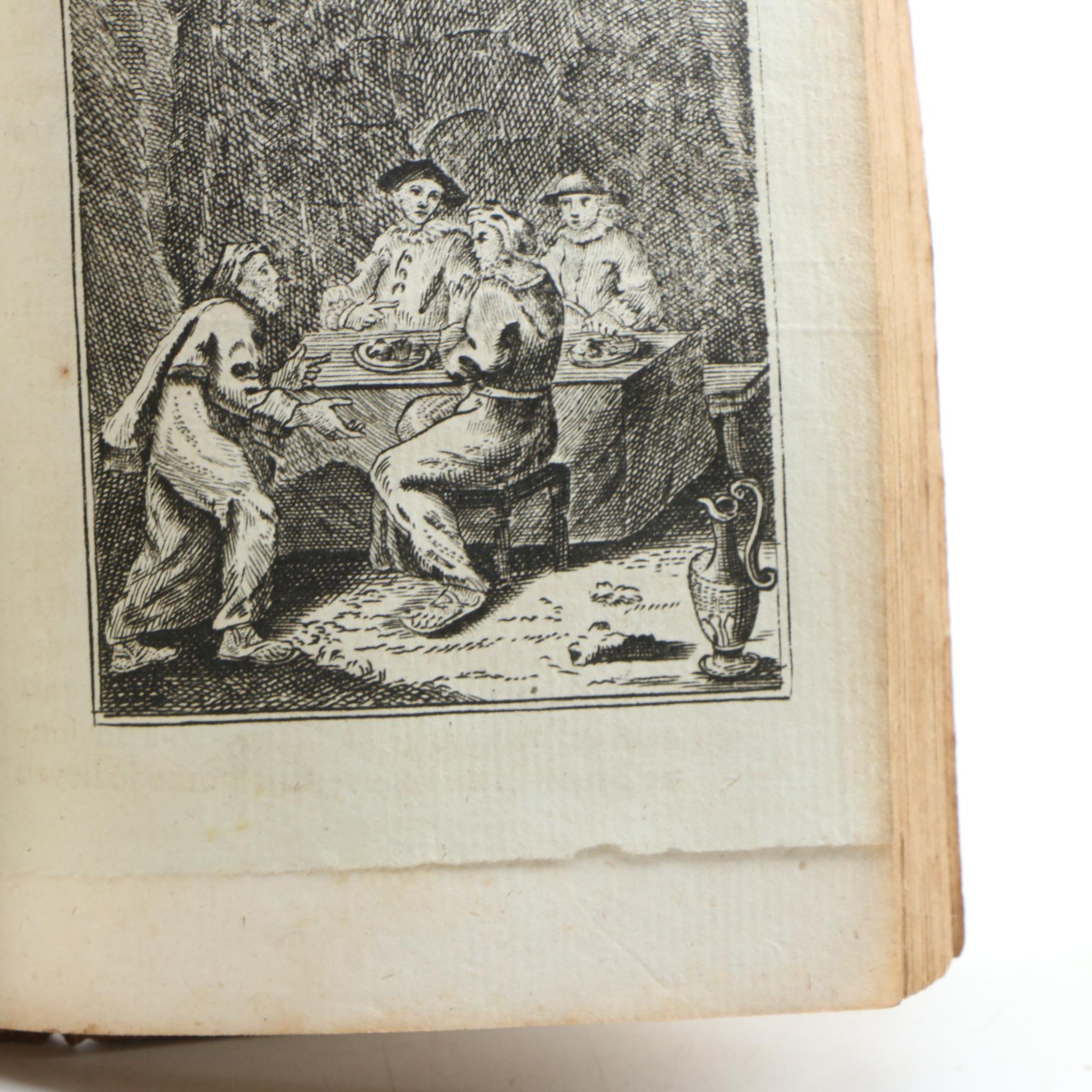 1787 "Histoire de Gil Blas de Santillane" by Alain René Le Sage, Two Volumes