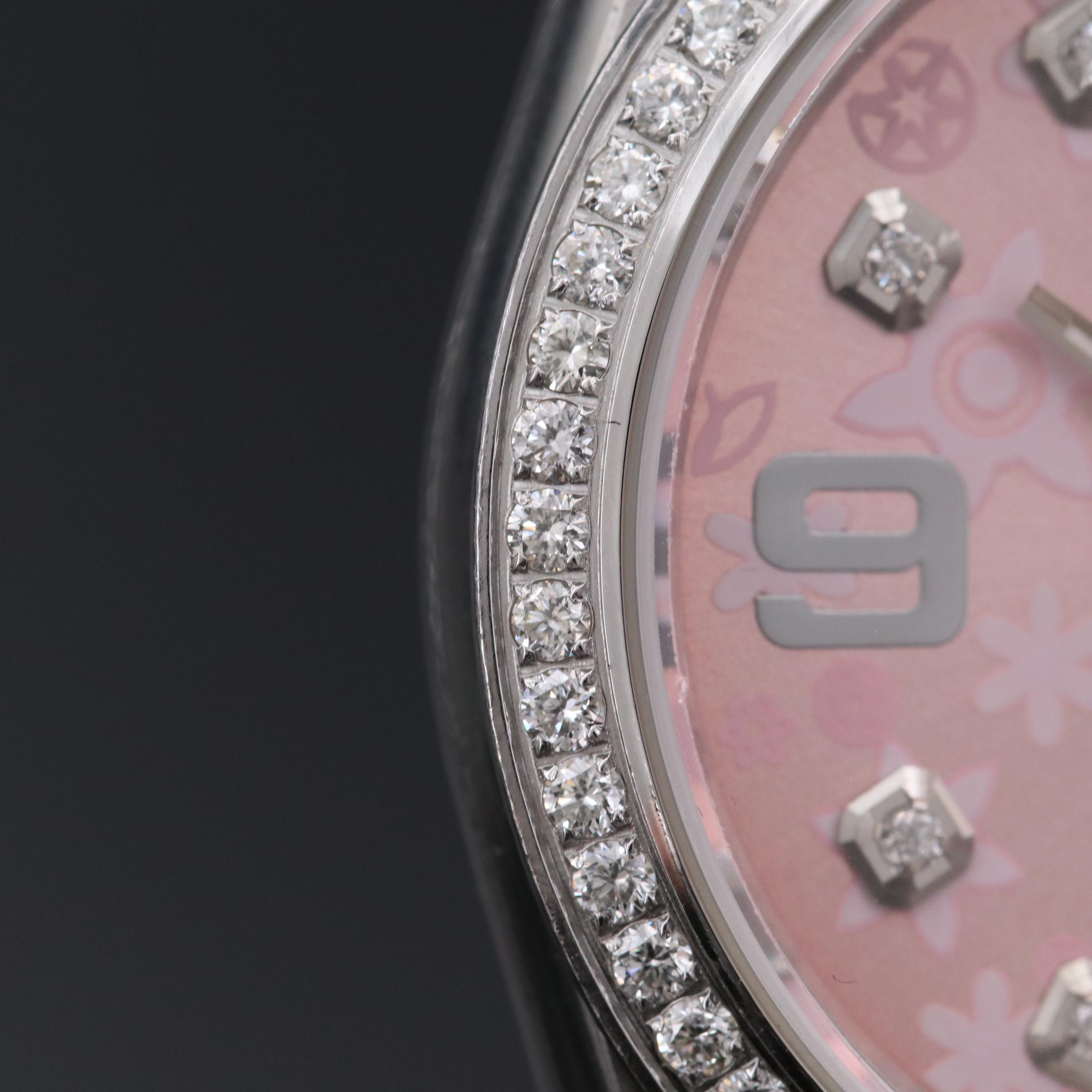 Rolex Datejust Stainless Steel 1.28 CTW Diamond Watch, 1991