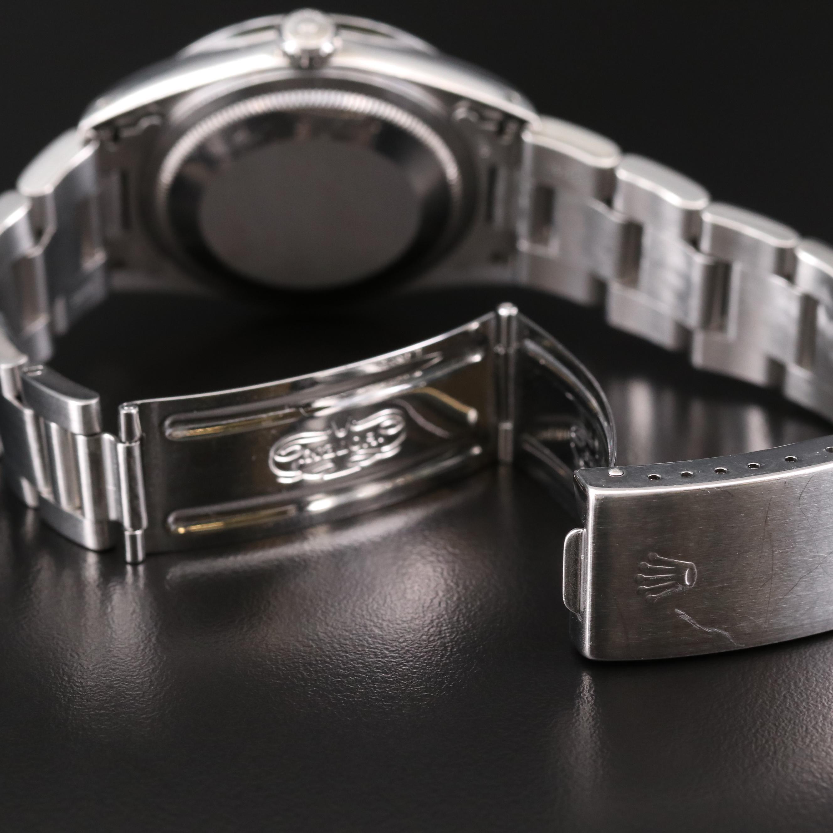 Rolex Datejust Stainless Steel 1.28 CTW Diamond Watch, 1991