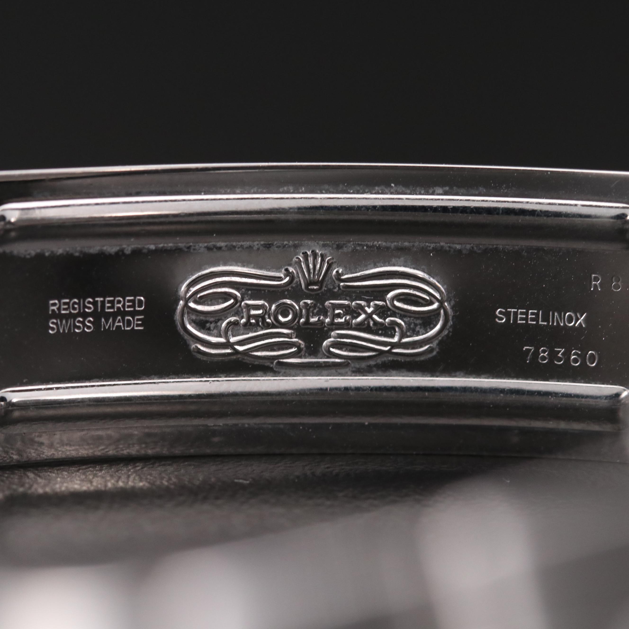 Rolex Datejust Stainless Steel 1.28 CTW Diamond Watch, 1991