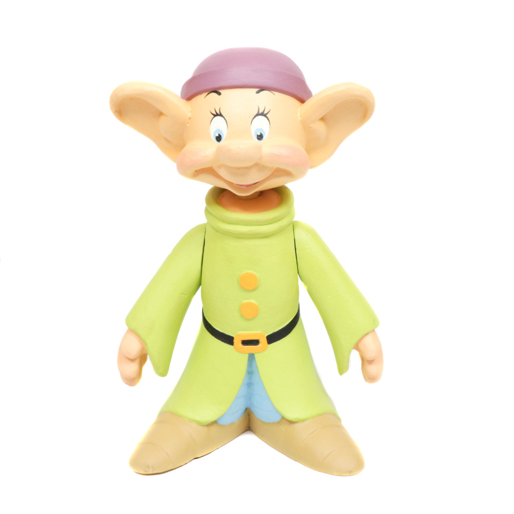 Disney Limited Edition "Dopey" Hand-Painted Wood Figurine