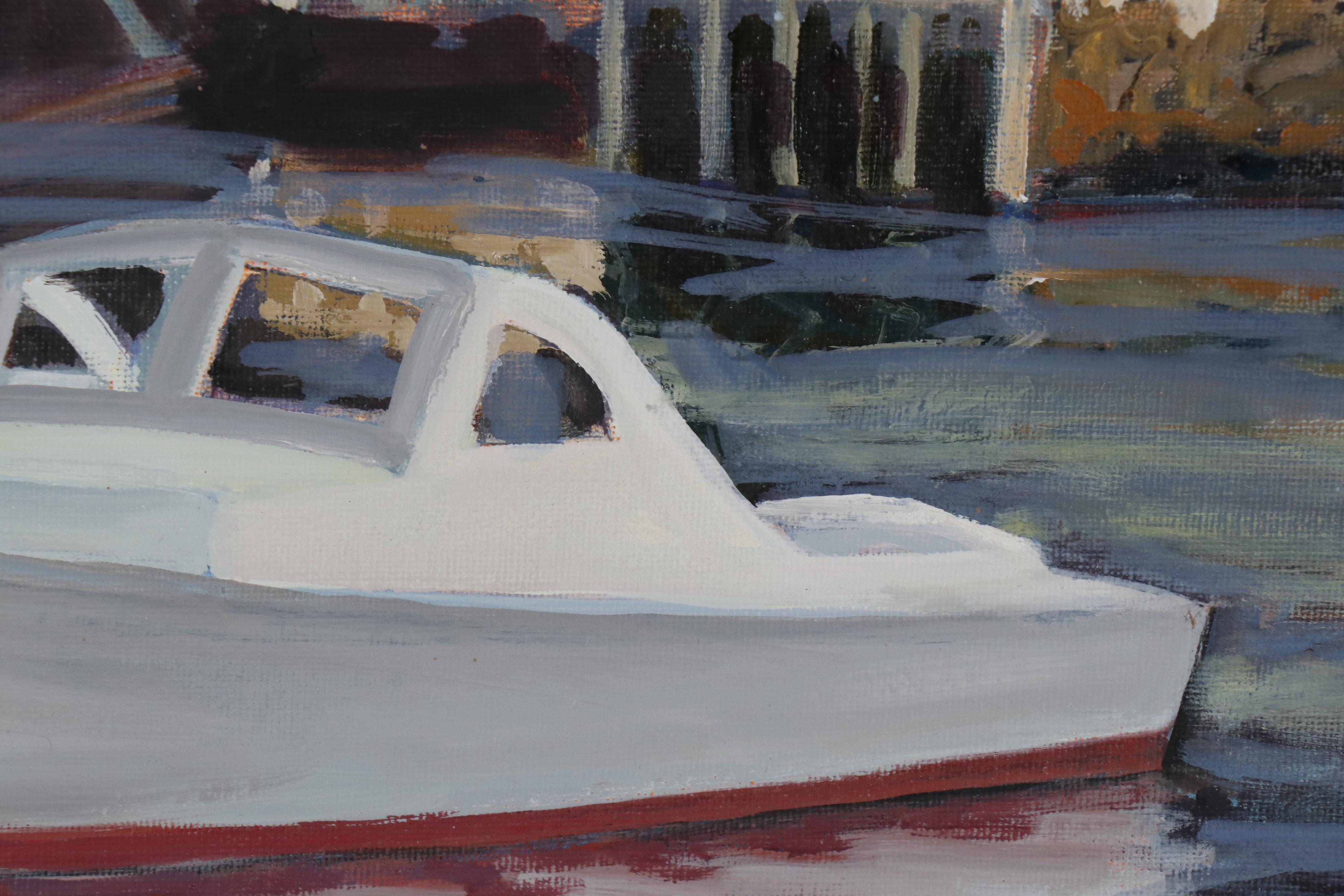 Mary Mirabito Oil Painting "In Harbor", 2017