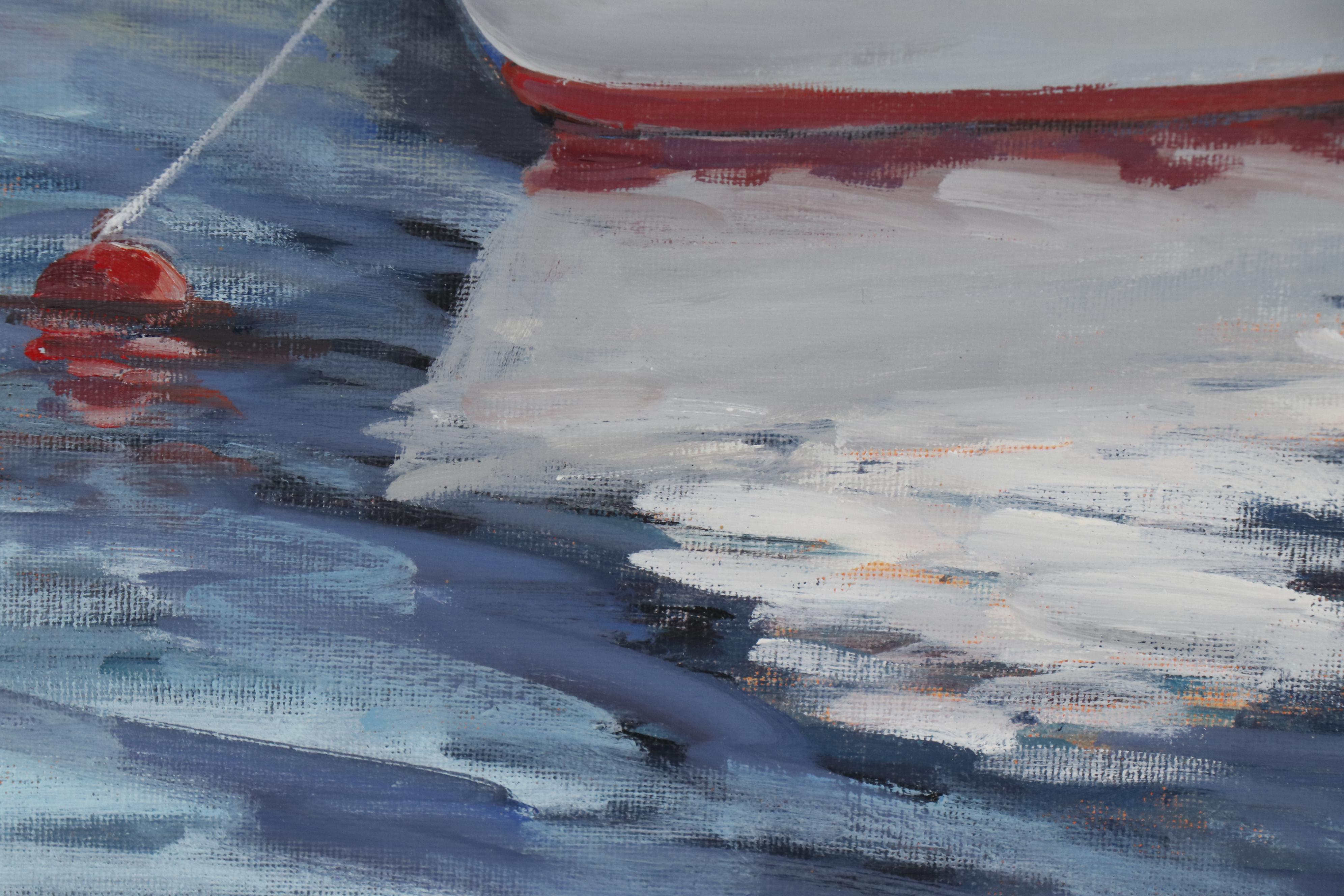 Mary Mirabito Oil Painting "In Harbor", 2017