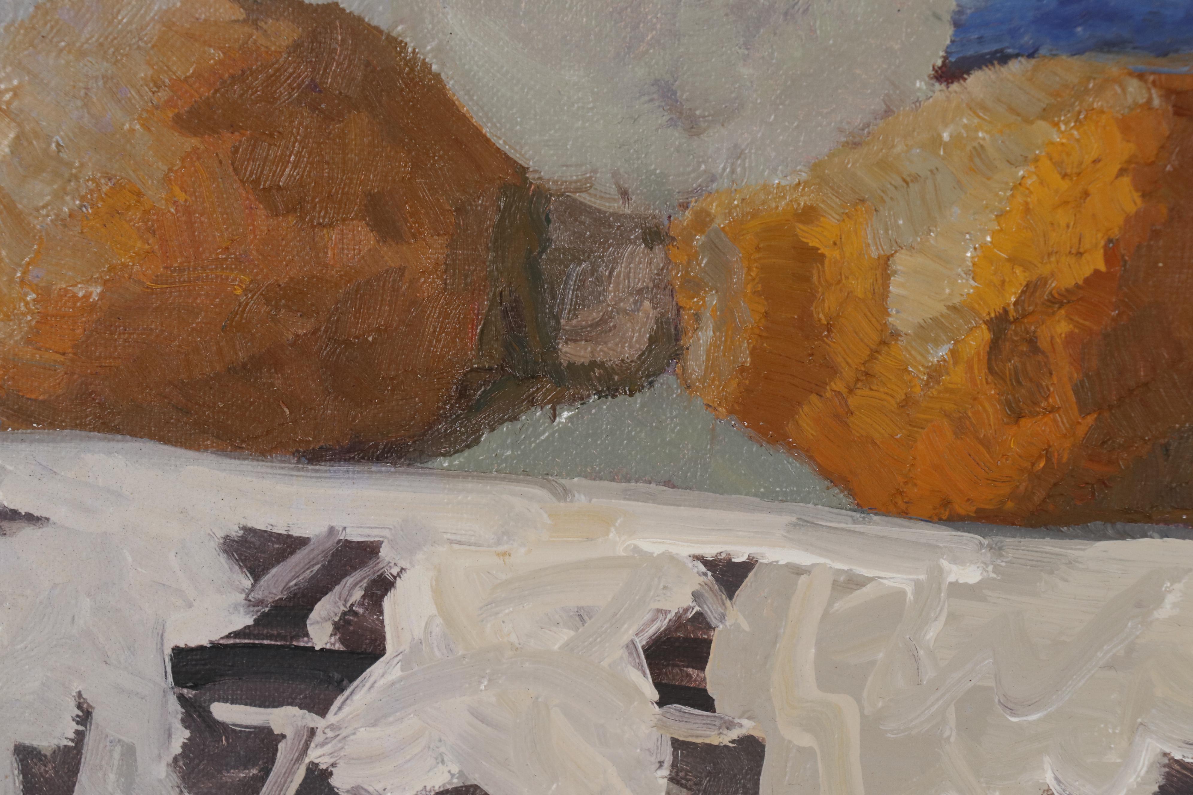 Kaz Ooka Oil Painting "Still Life with Fruit no.2"