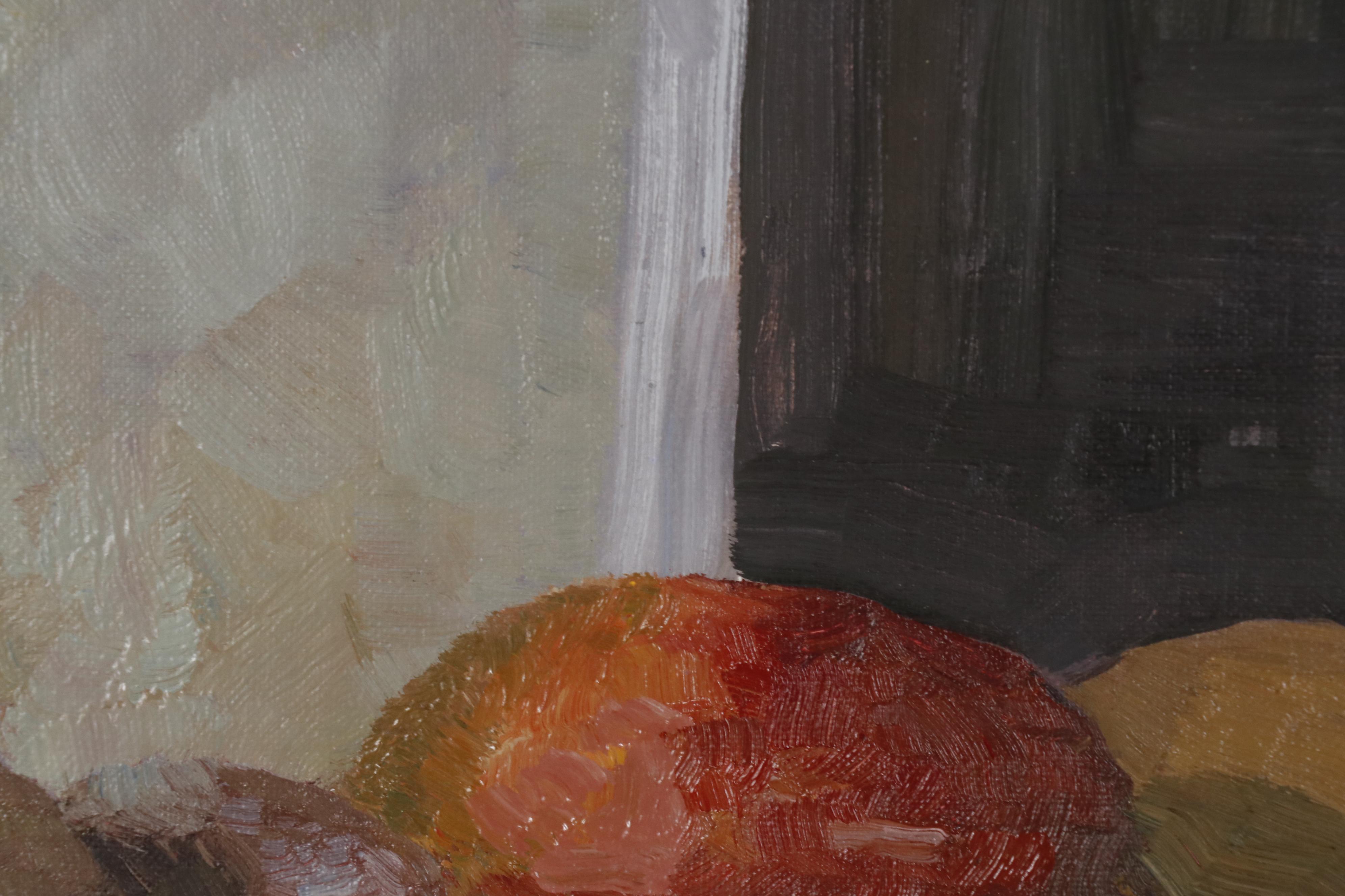 Kaz Ooka Oil Painting "Still Life with Fruit no.2"