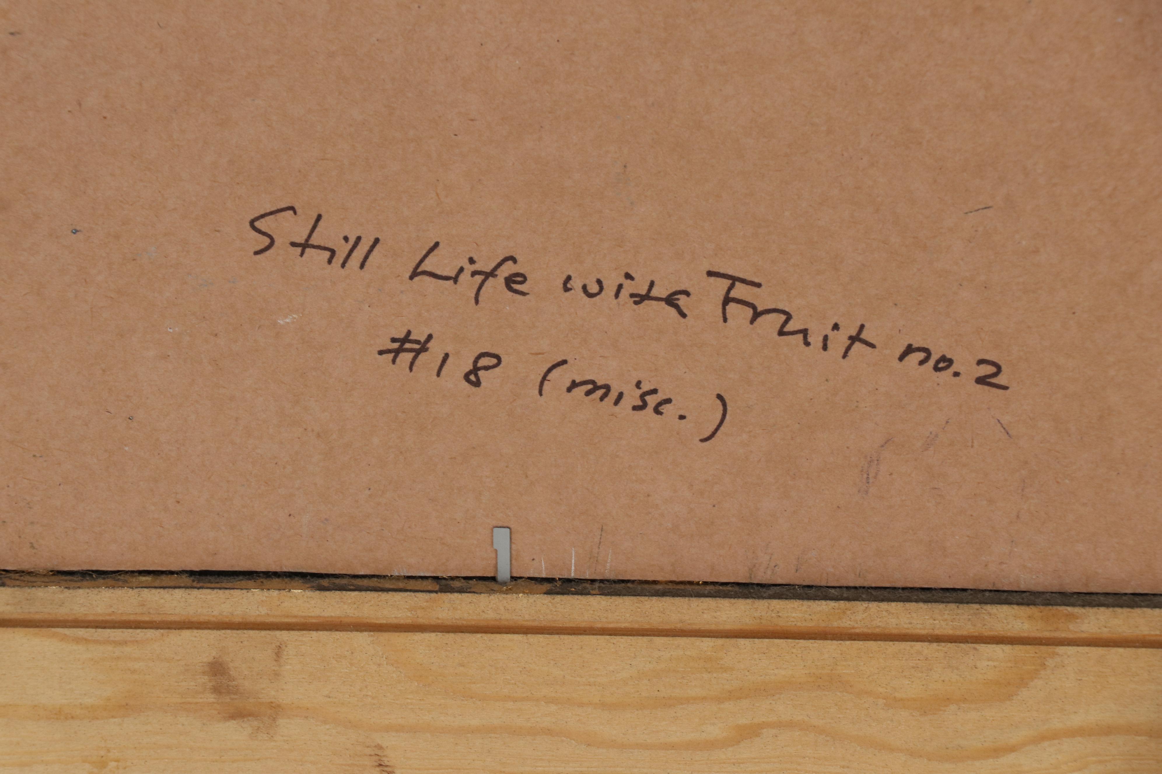 Kaz Ooka Oil Painting "Still Life with Fruit no.2"