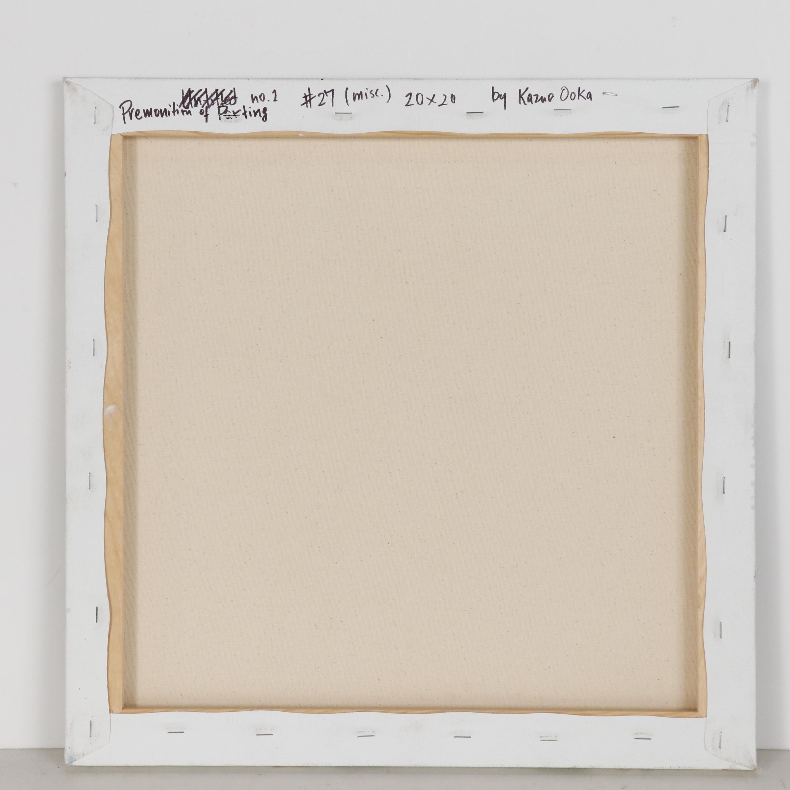 Kaz Ooka Oil Painting "Premonition of Parting no.1"