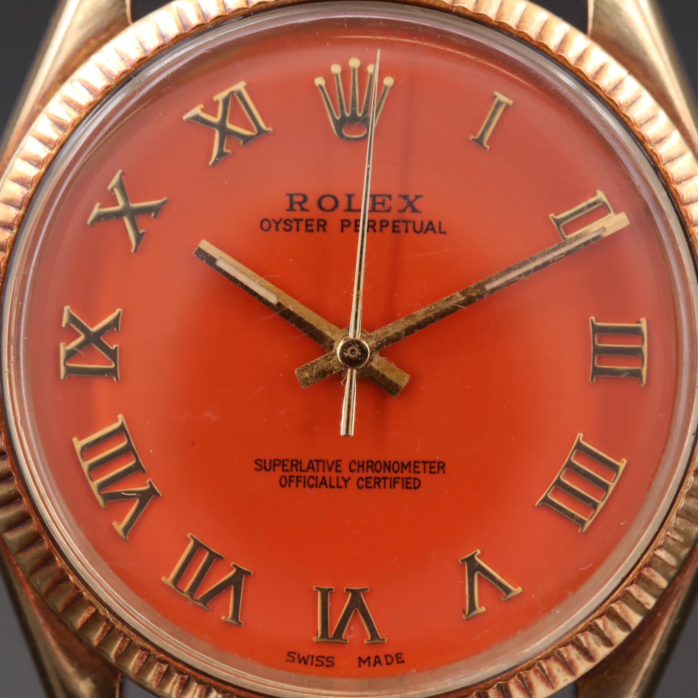 14K Rolex Oyster Perpetual Automatic Watch