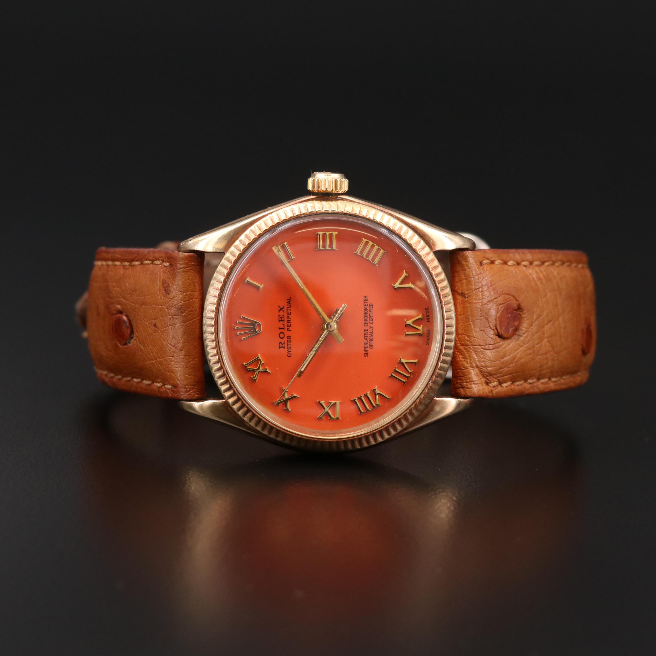 14K Rolex Oyster Perpetual Automatic Watch