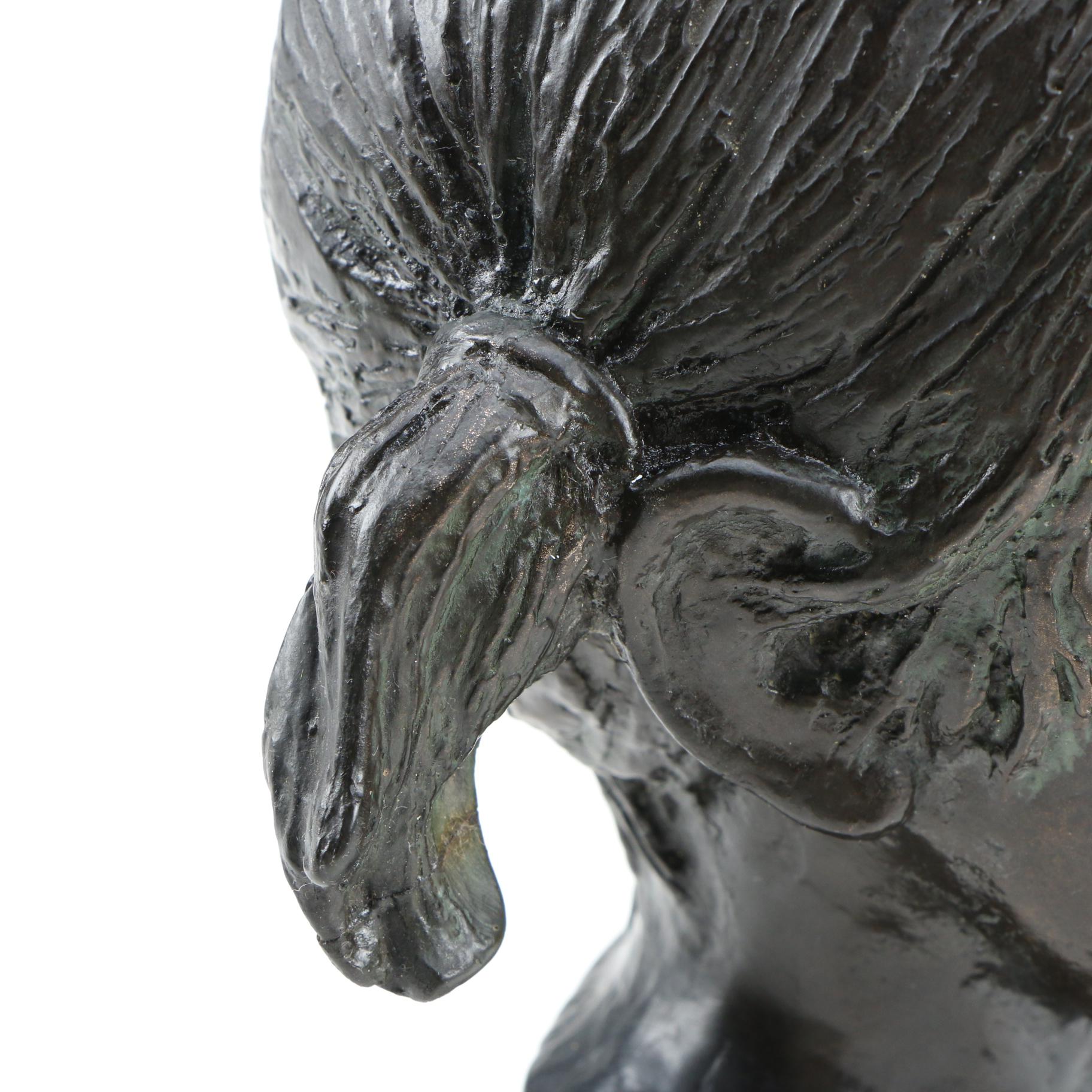 Justine Kuppler Cold Cast Bronze Sculpture "When I Grow Up"