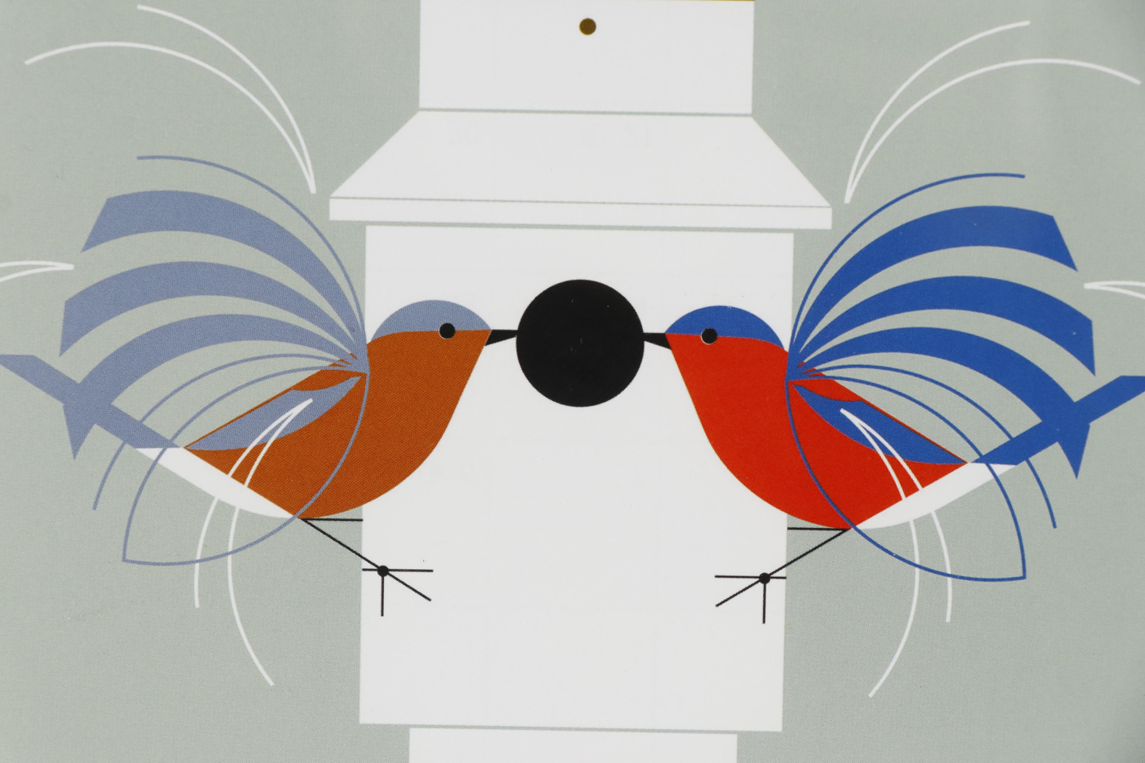 Offset Lithograph after Charley Harper "Homecoming"