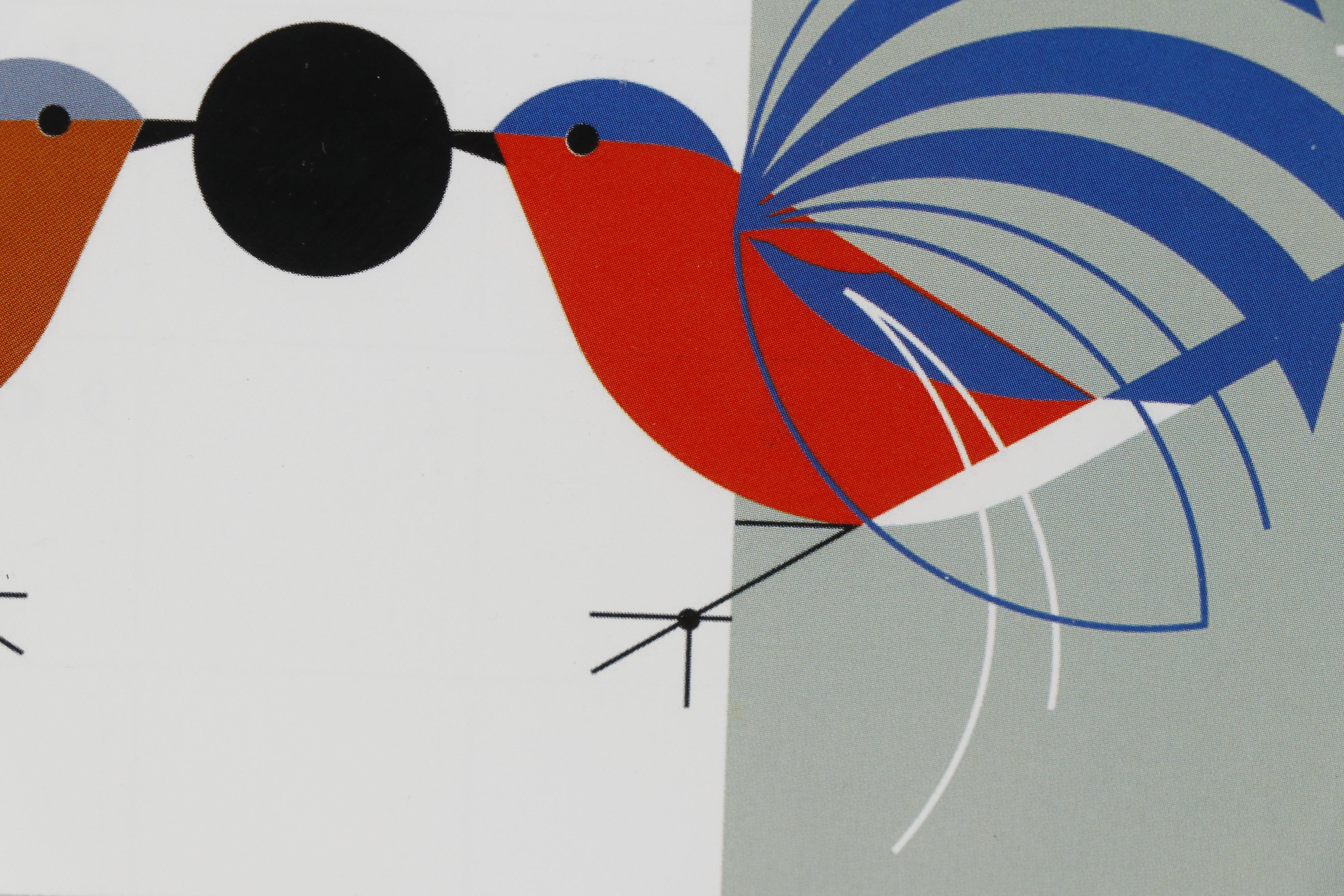 Offset Lithograph after Charley Harper "Homecoming"