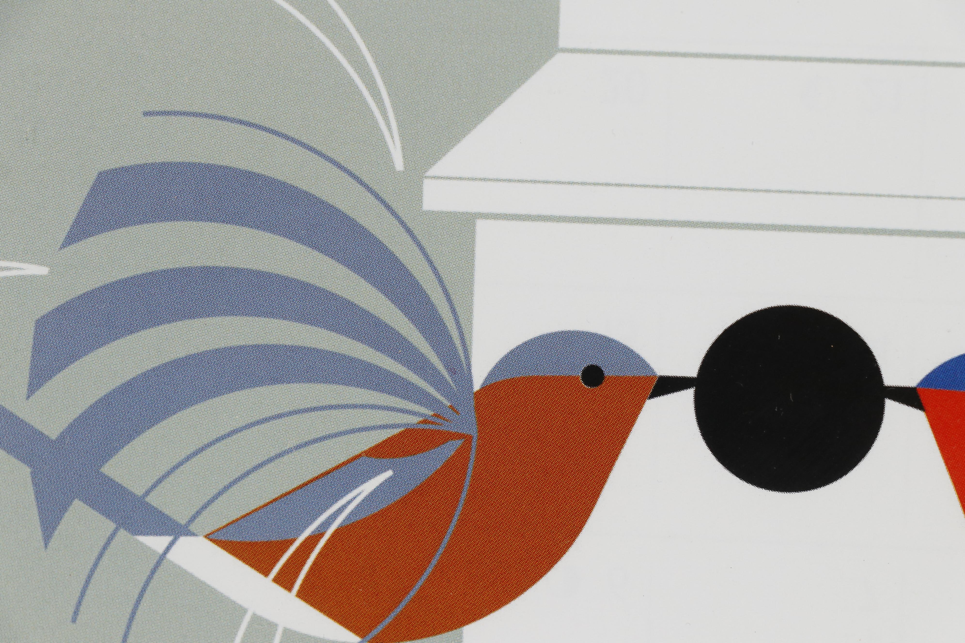 Offset Lithograph after Charley Harper "Homecoming"