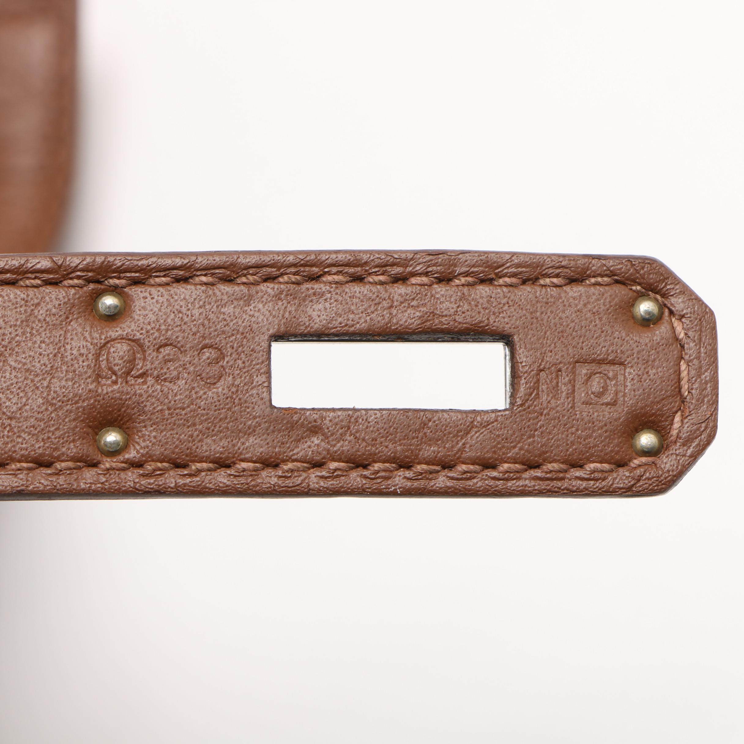 Hermès Paris Kelly Amazone 32 Marron d'Inde Brown Clemence Leather Bag