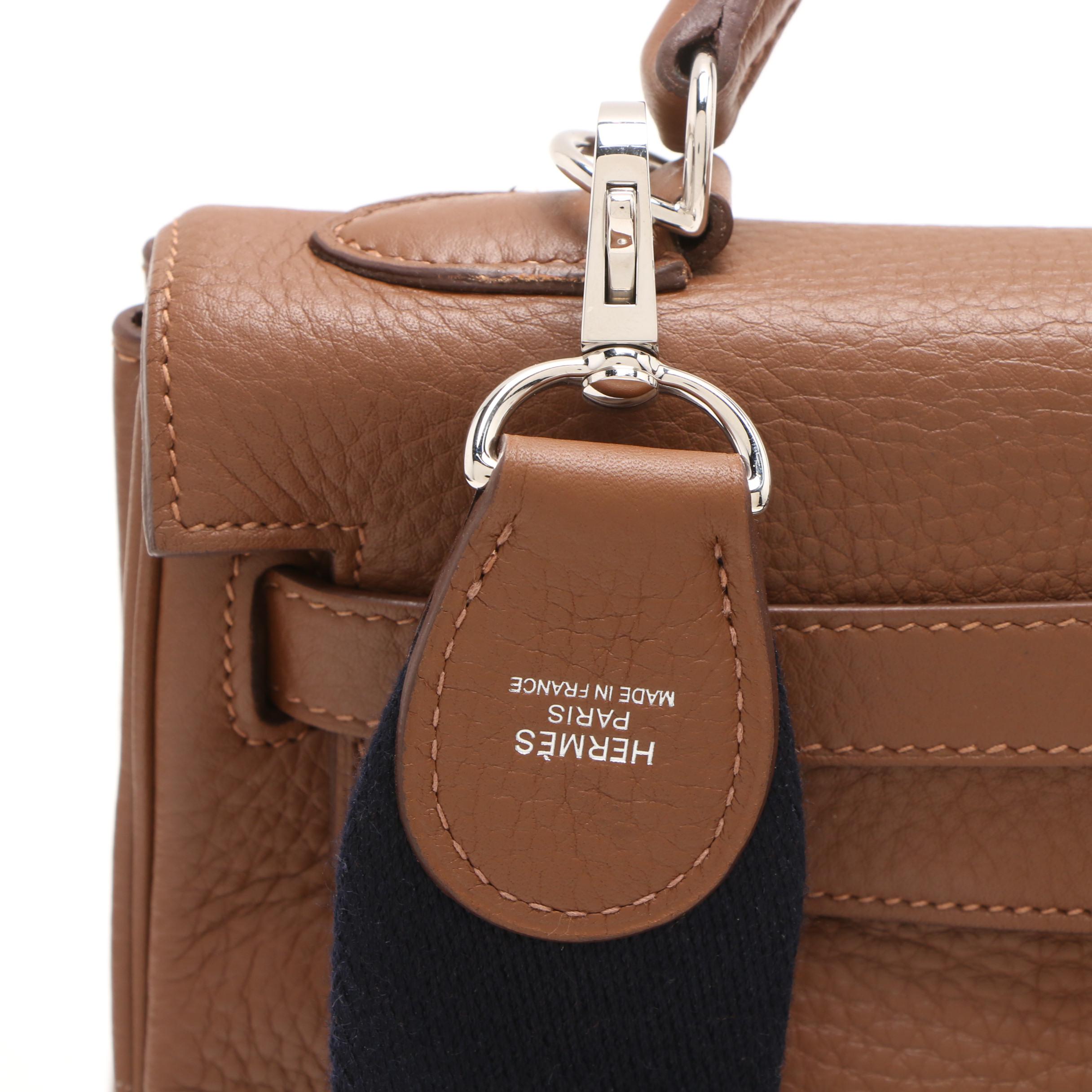 Hermès Paris Kelly Amazone 32 Marron d'Inde Brown Clemence Leather Bag