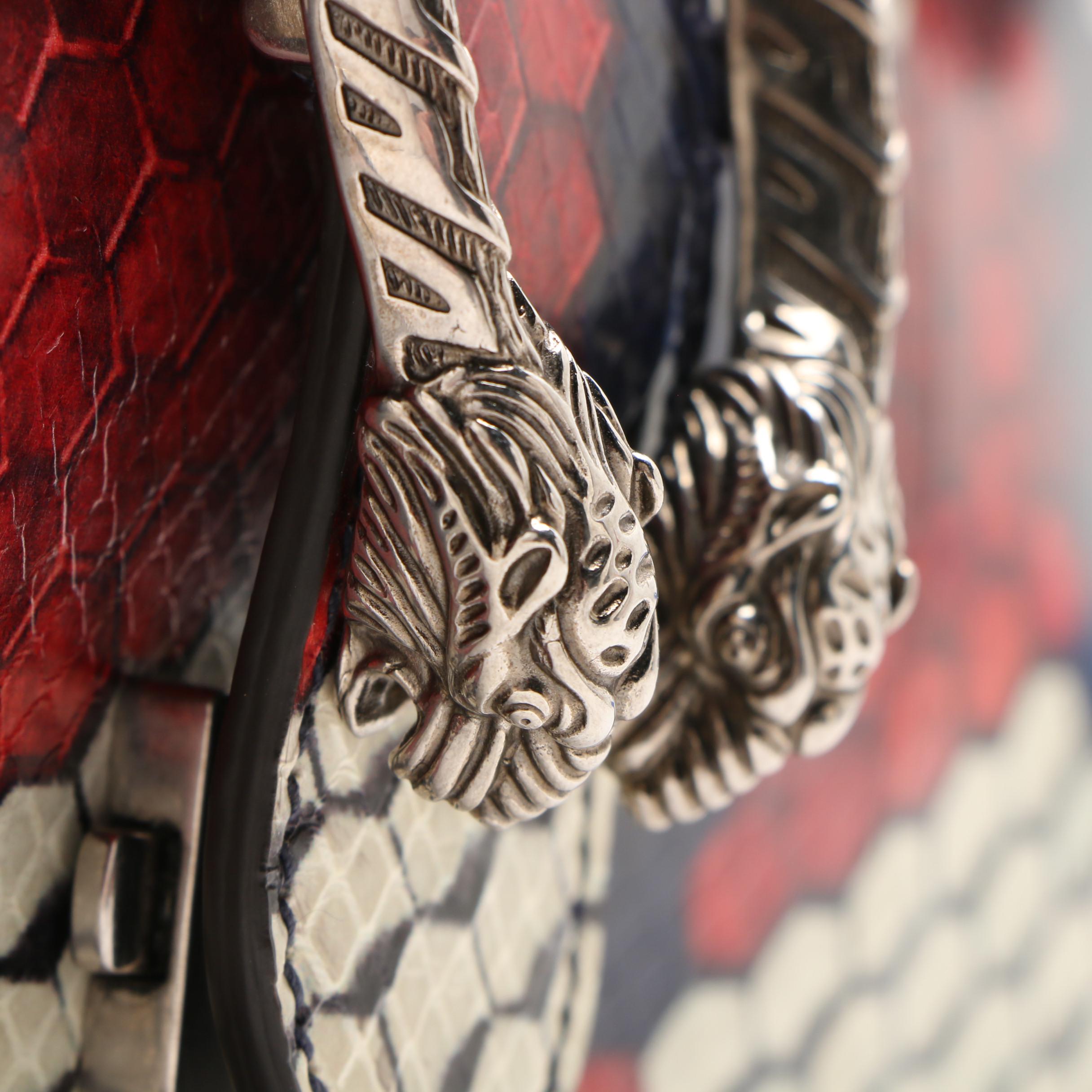 Gucci Multicolor Python Medium Dionysus Shoulder Bag