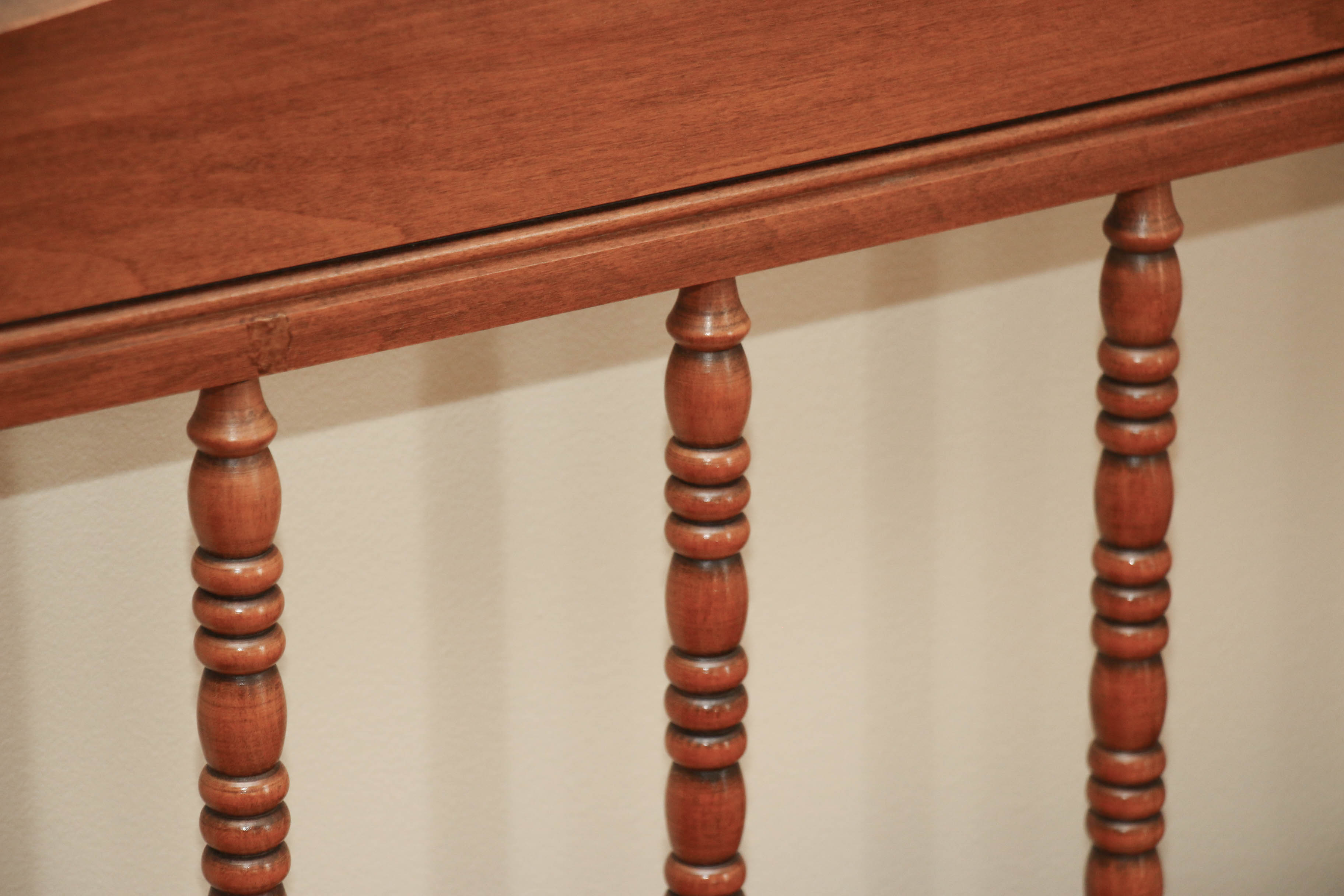 Tell City Chair Co. Maple Andover Twin Beds and Young Republic Side Table