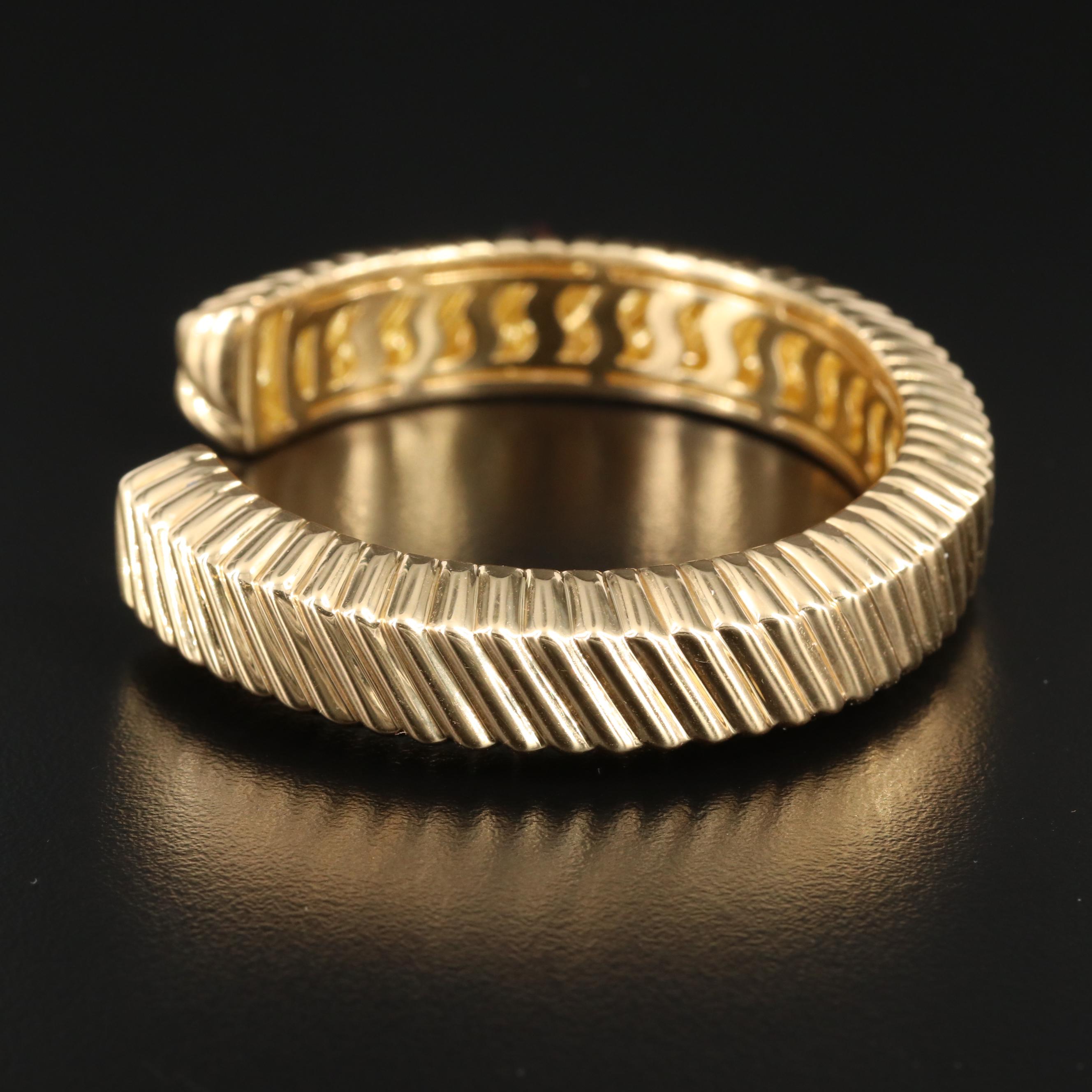 Tiffany & Co. 18K Fluted Cuff