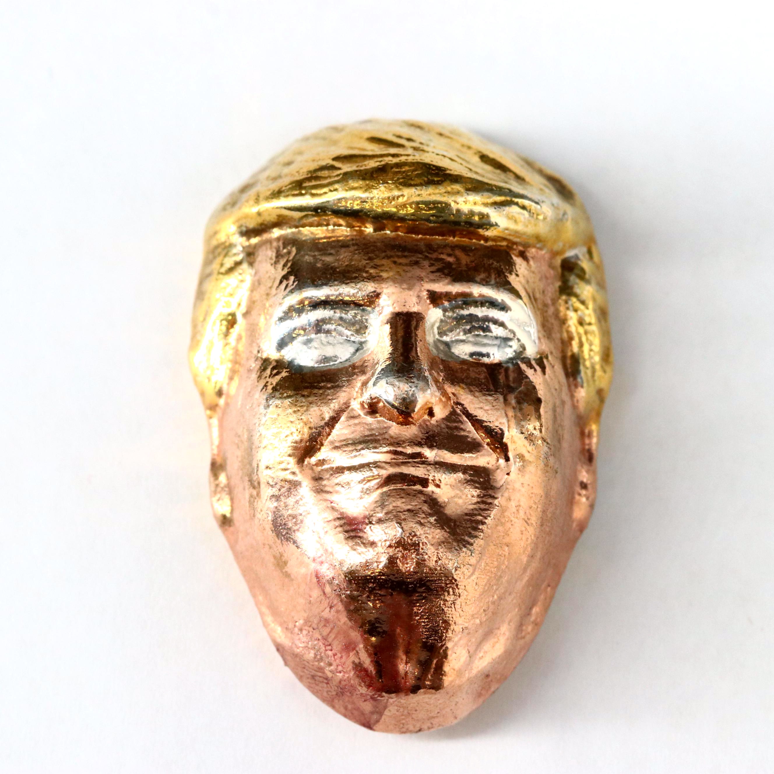 Donald Trump-Themed Colorized 3.2 Oz. Fine Silver Ingot