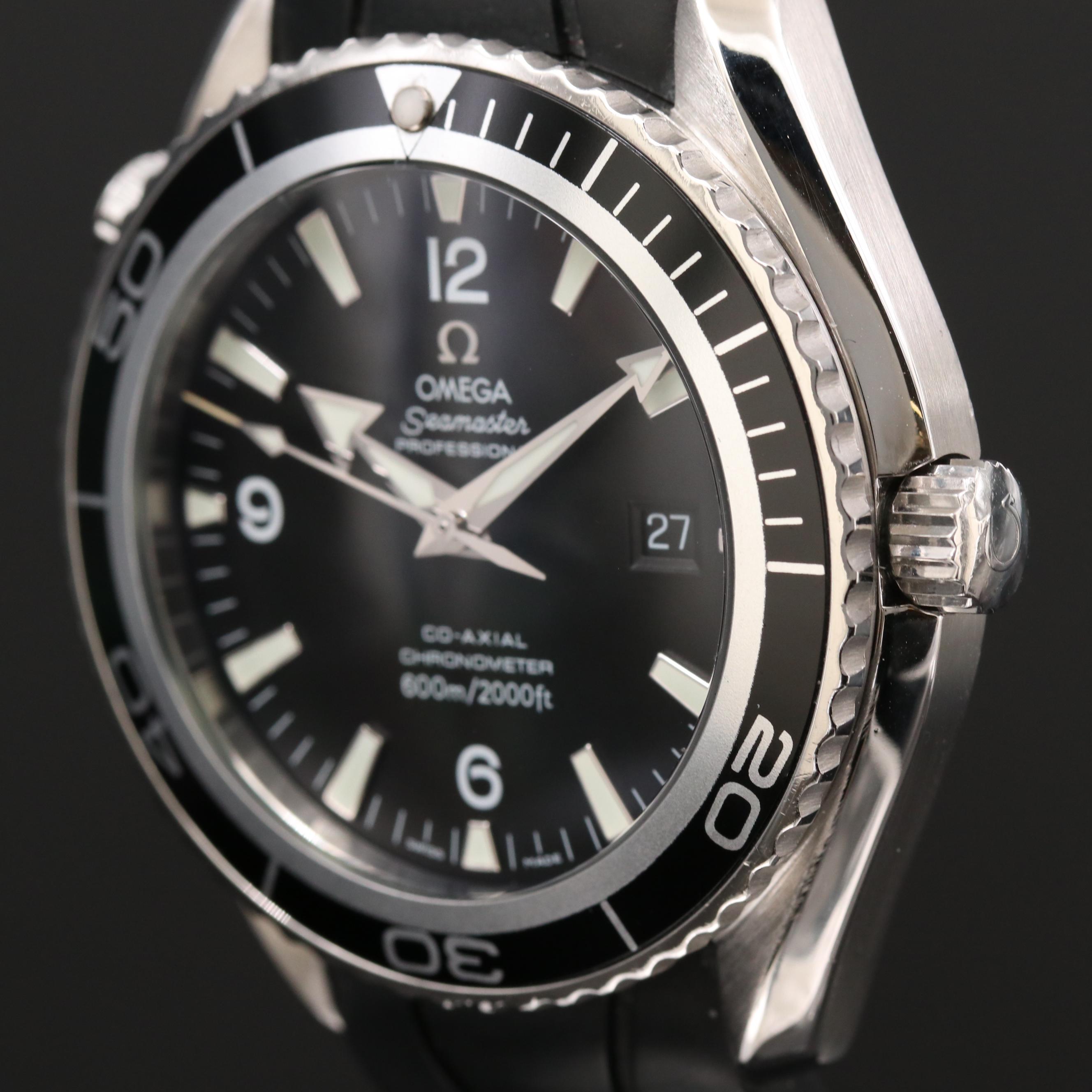 Omega Seamaster Planet Ocean 600M Co-Axial Stainless Steel Watch, 2007