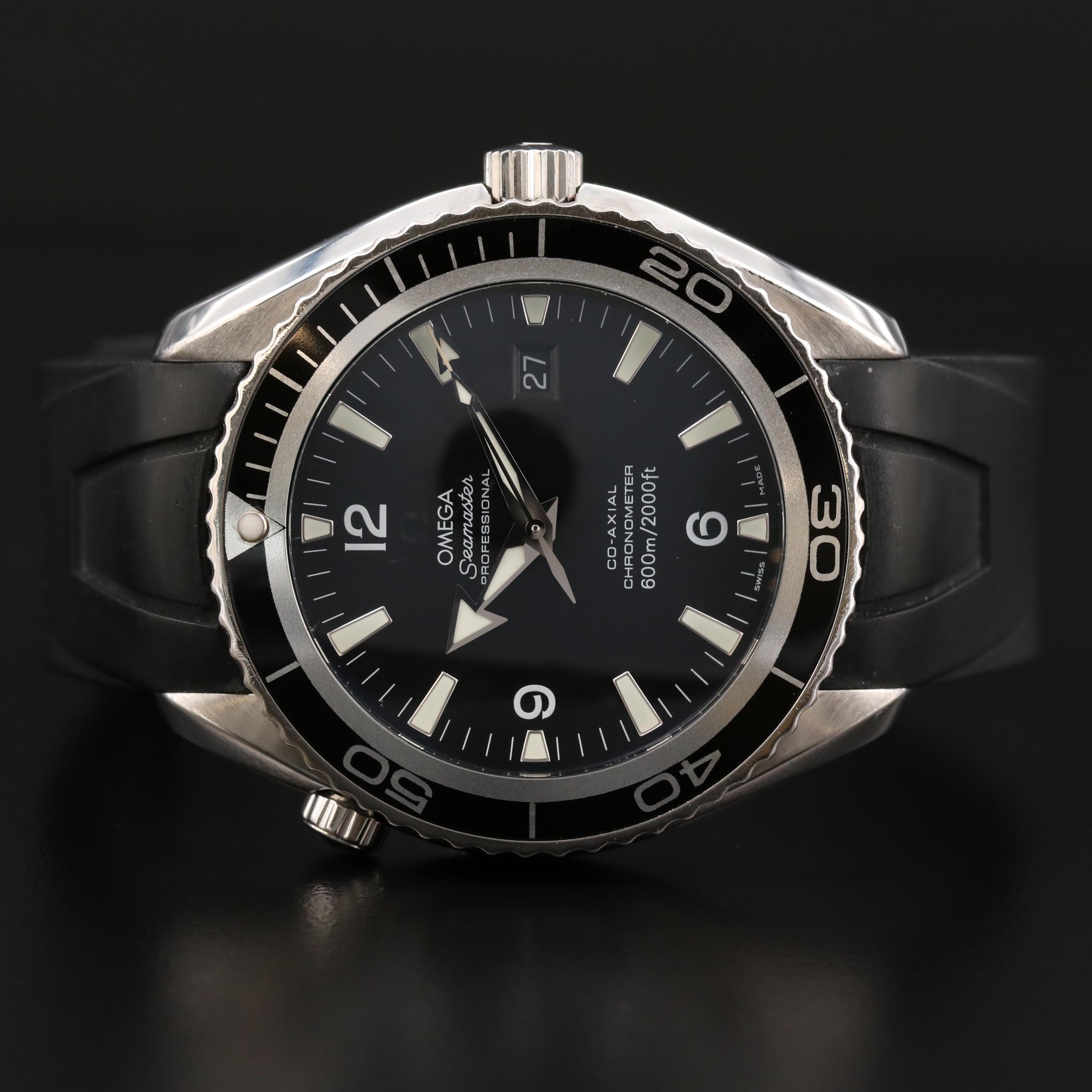 Omega Seamaster Planet Ocean 600M Co-Axial Stainless Steel Watch, 2007