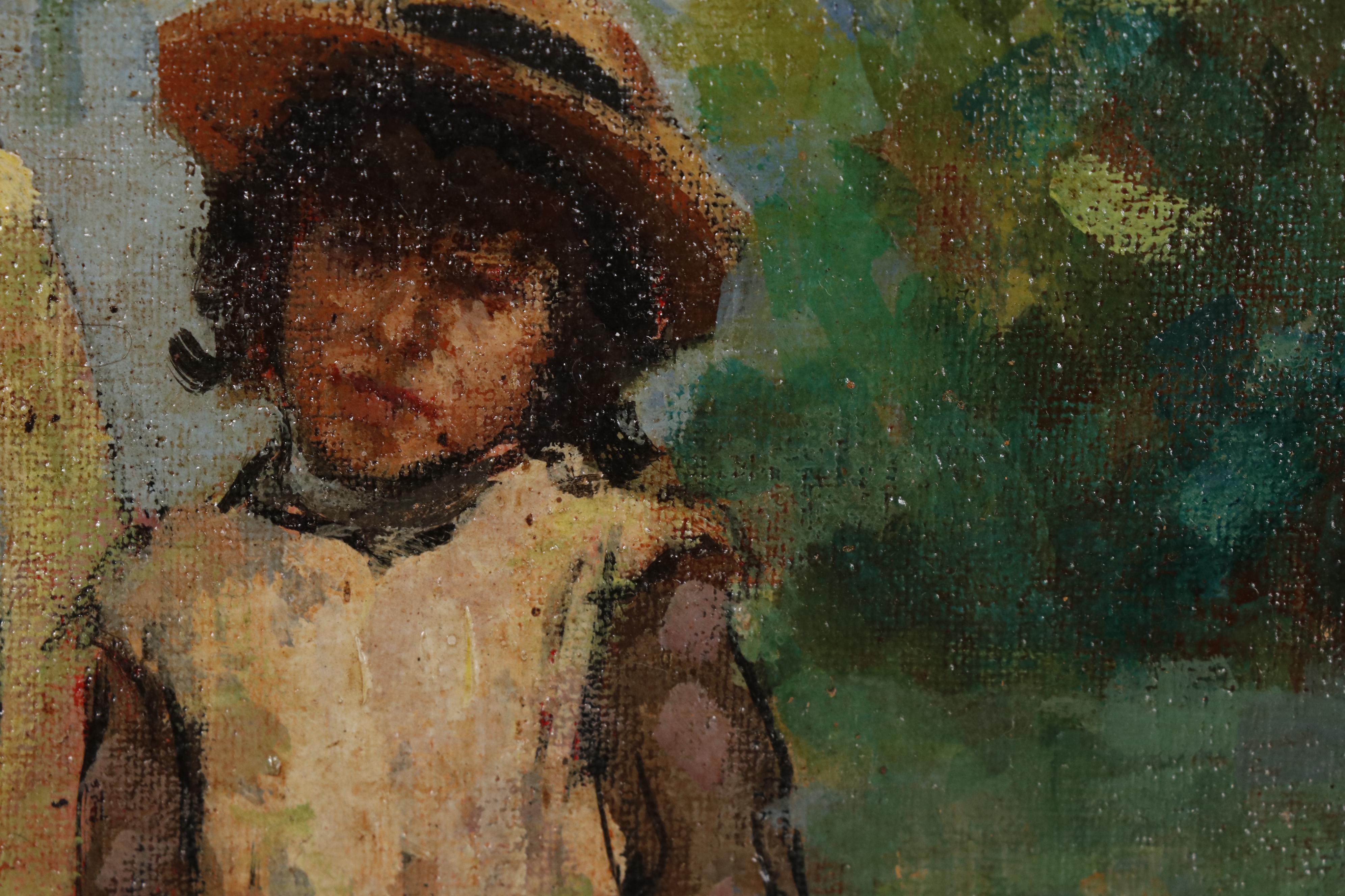 Dianne Elizabeth Flynn Oil Painting of Children