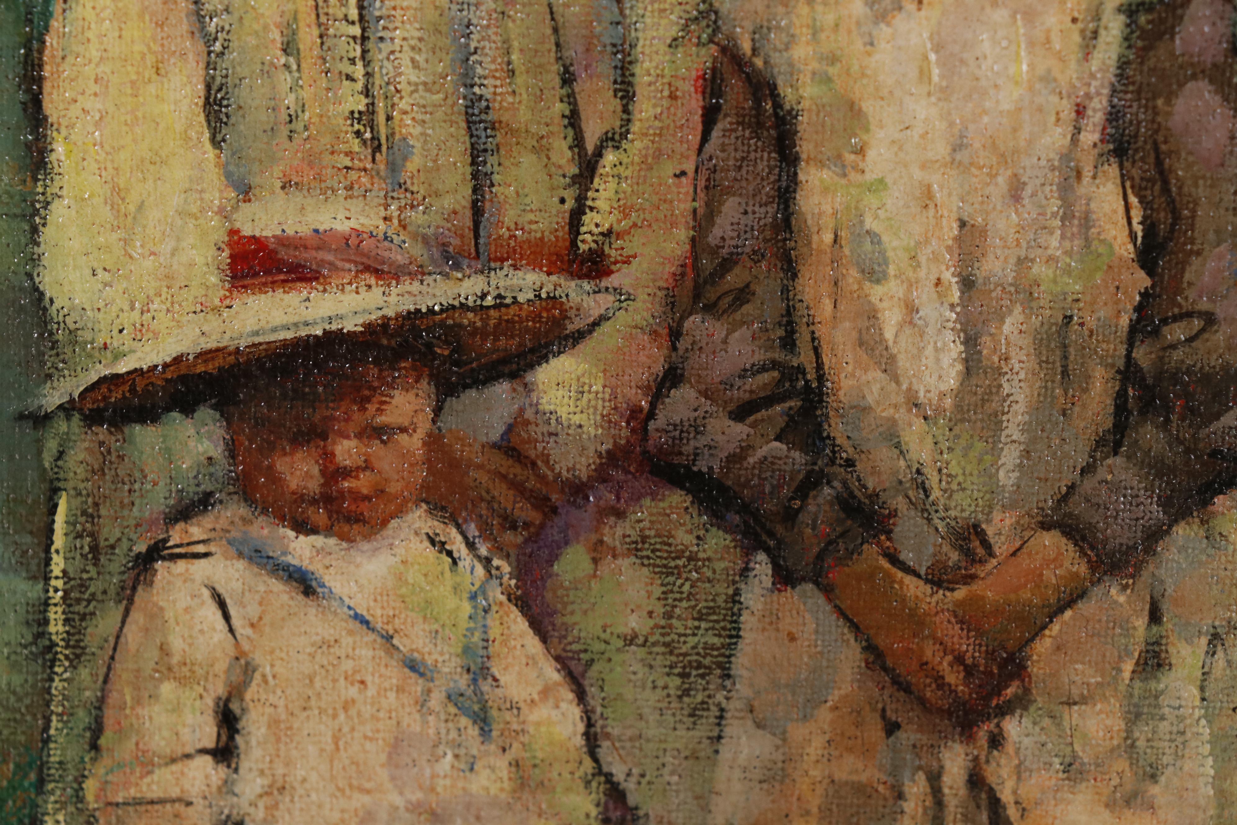 Dianne Elizabeth Flynn Oil Painting of Children