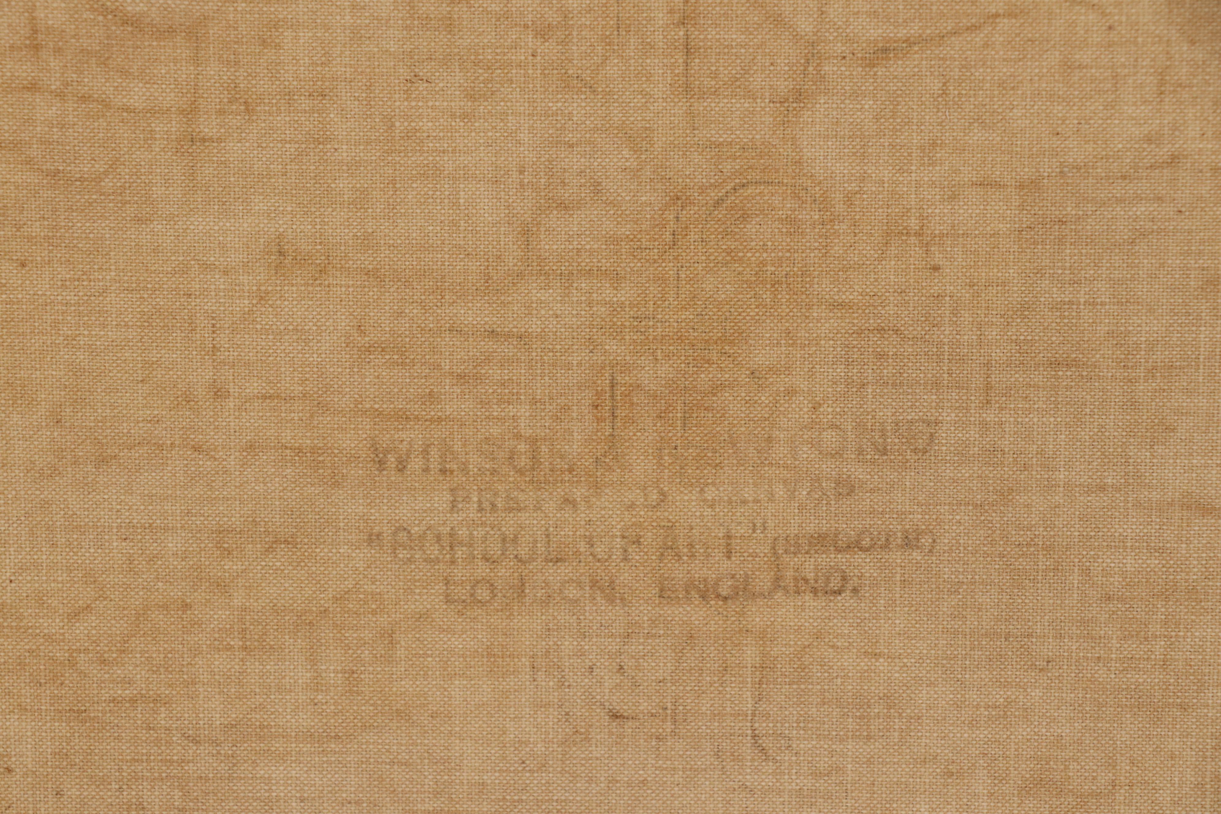 Henry Cooper Oil Painting of Figures in Landscape, 1928