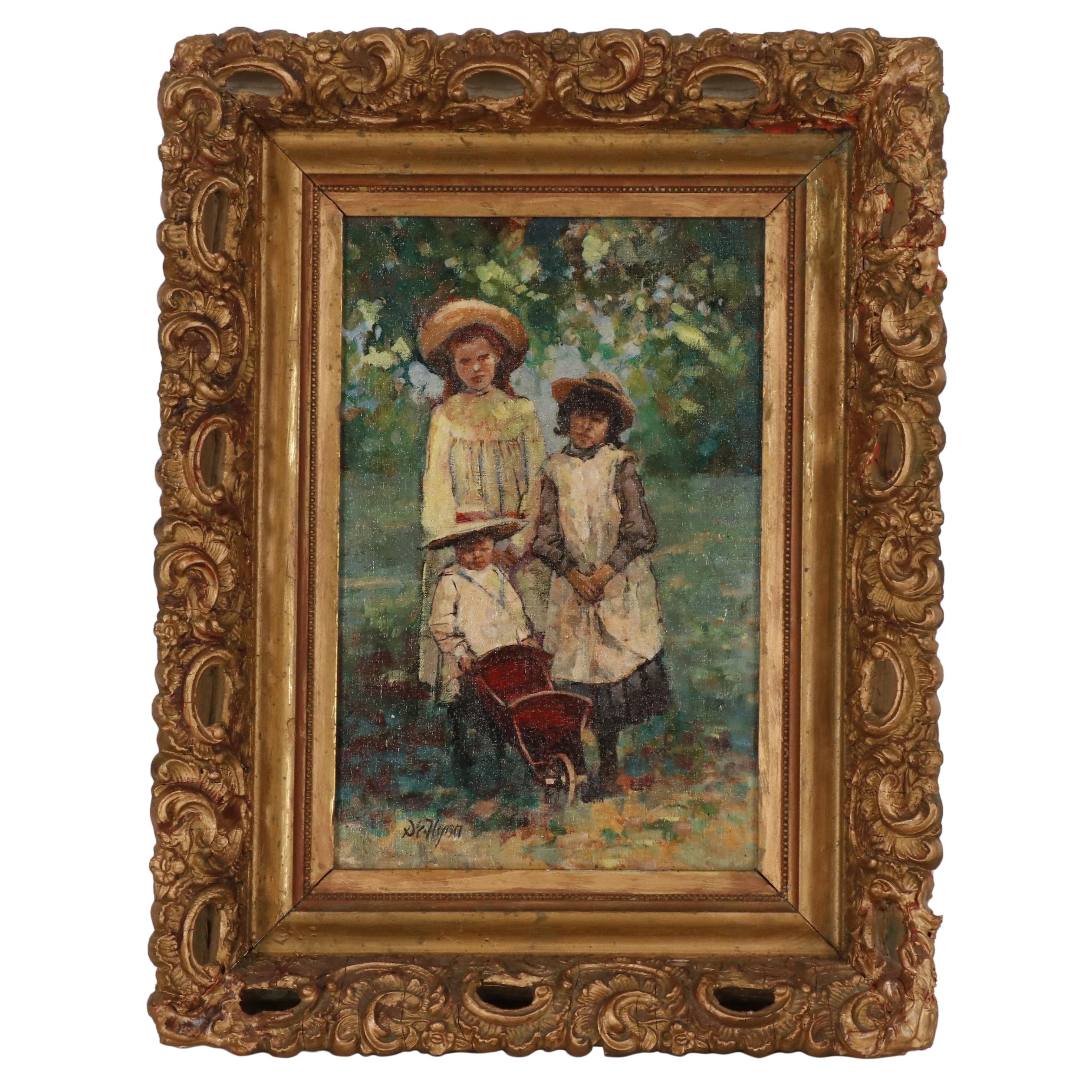 Dianne Elizabeth Flynn Oil Painting of Children