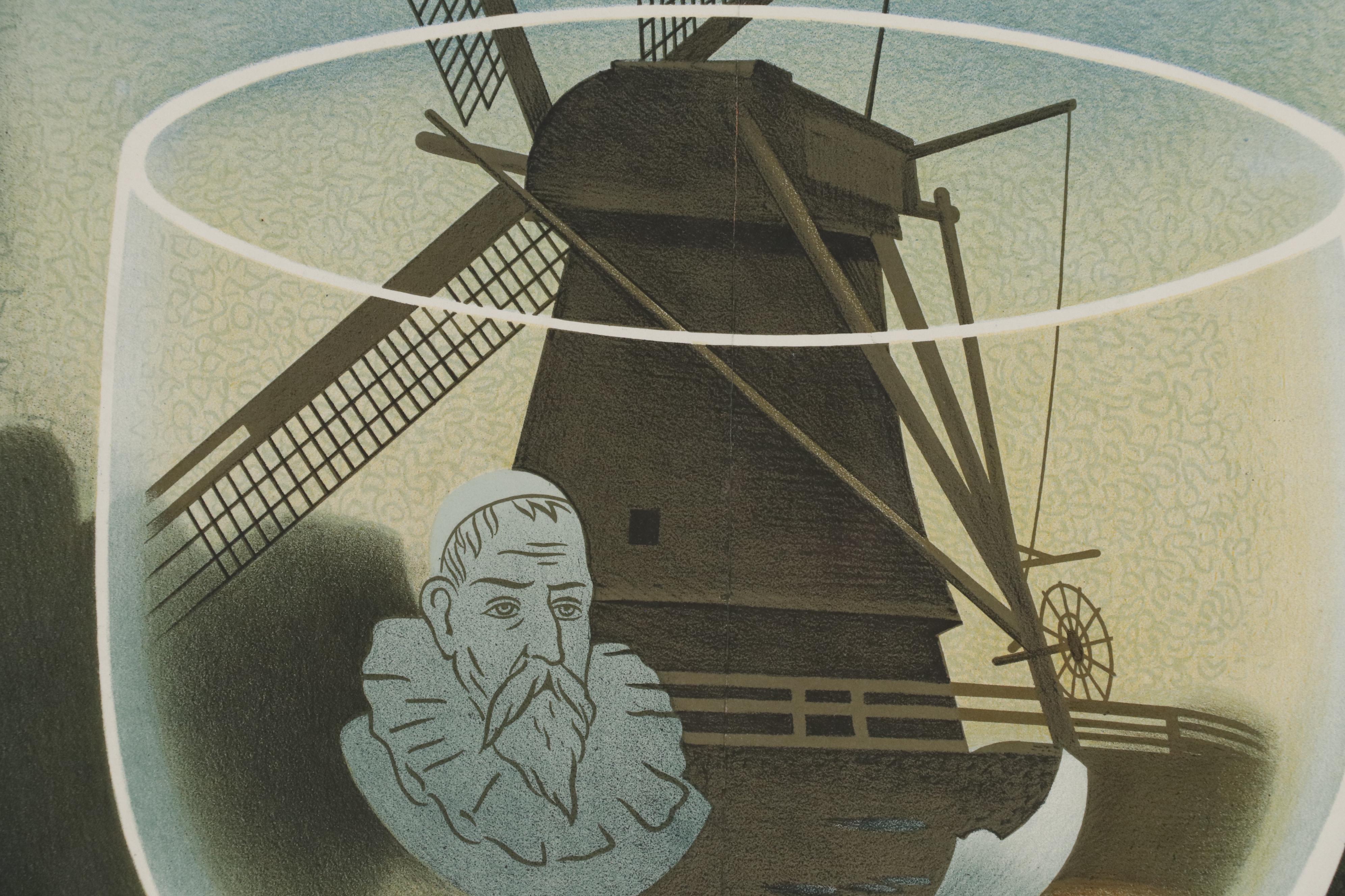 Bols Spirits Lithographic Advertising Poster, Mid-20th Century