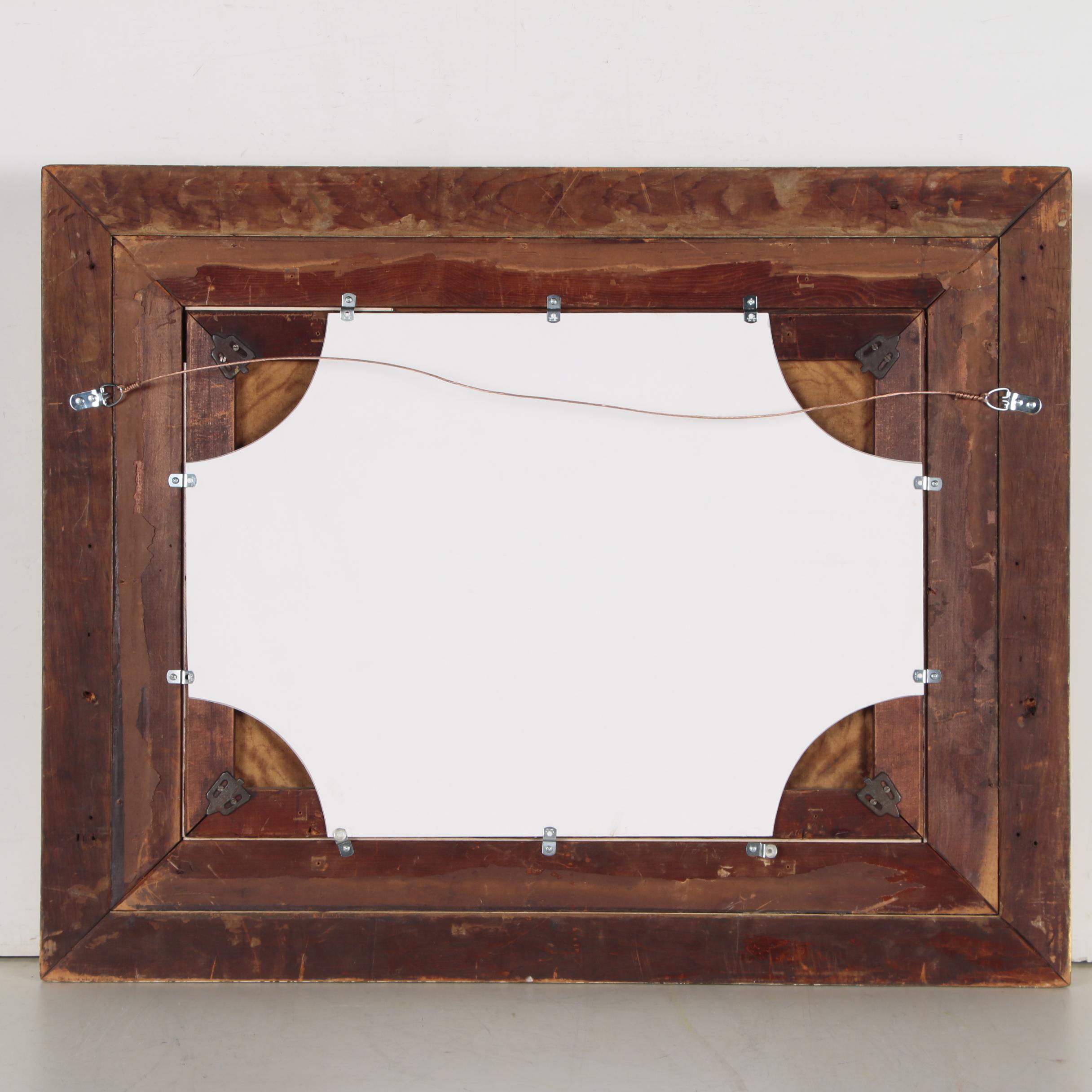 Daniel F. Wentworth Landscape Oil Painting, Late 19th Century