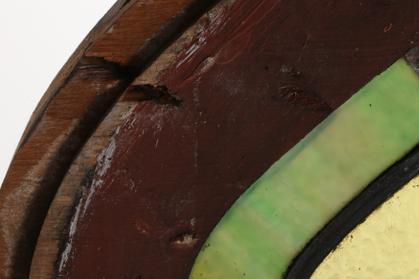 Pointed-Arch Stained Glass Window, Early 20th Century