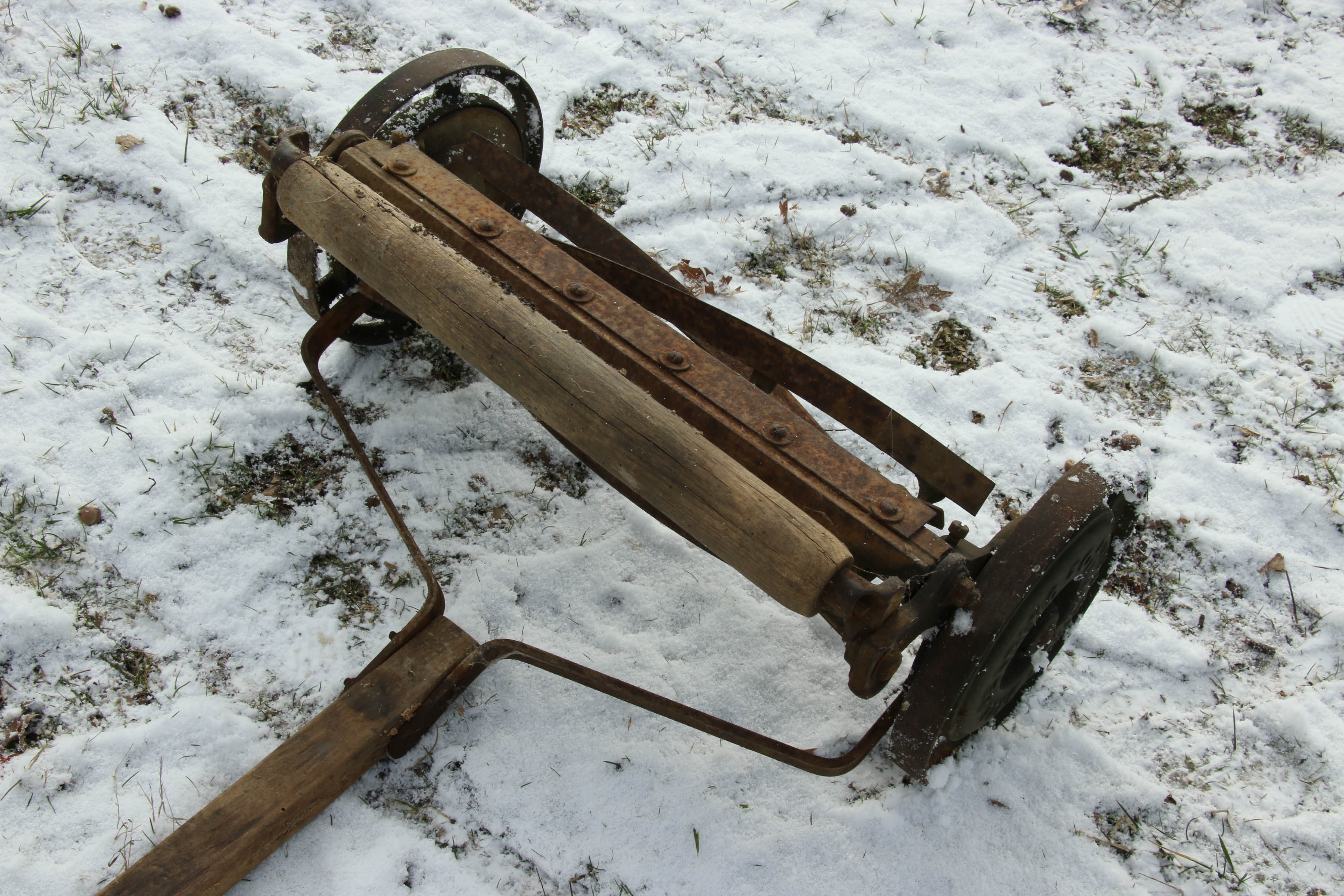 Dillie & McGuire Push Reel Lawn Mower, Early 20th Century