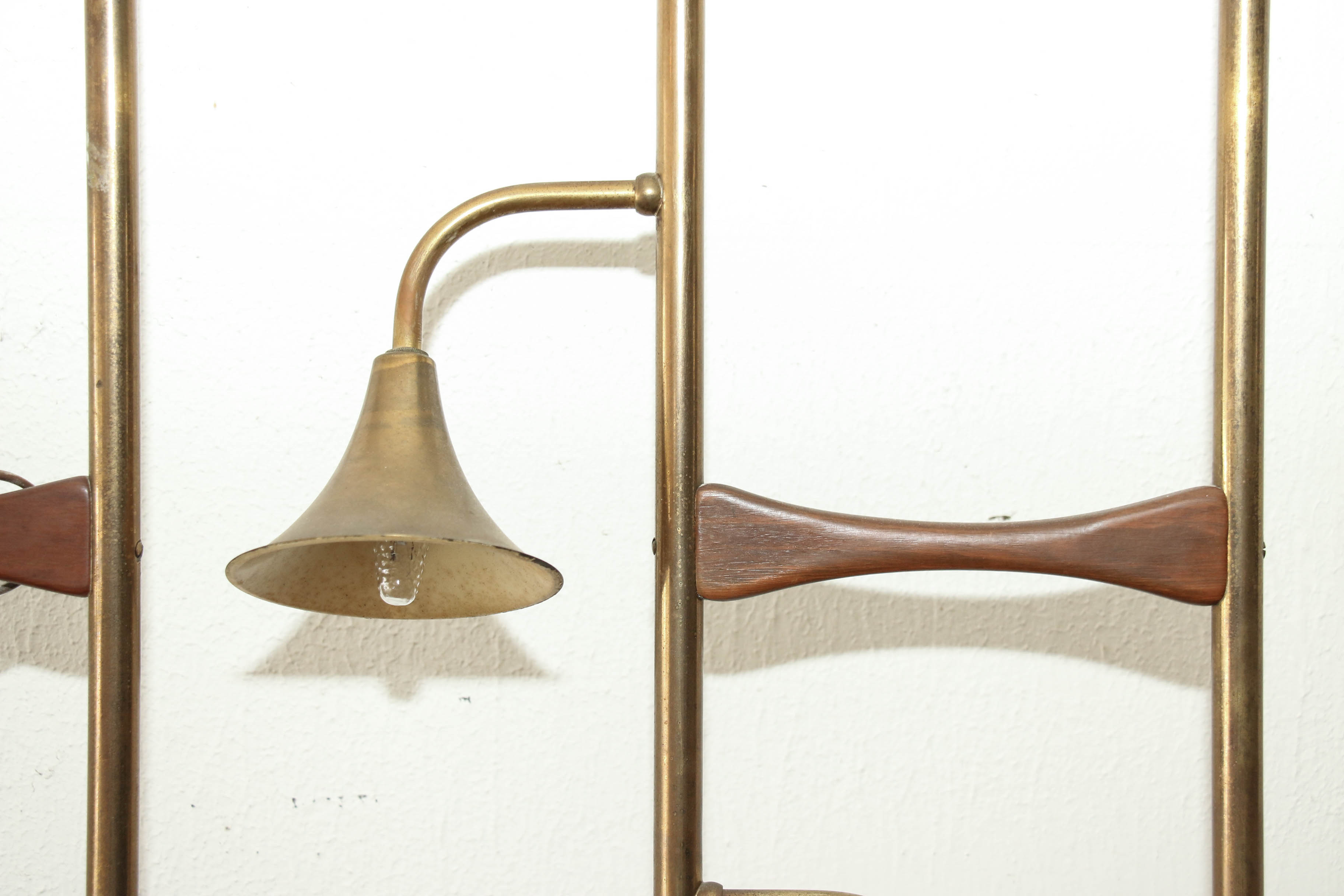 Mid Century Modern Room Divider Lamp Screen