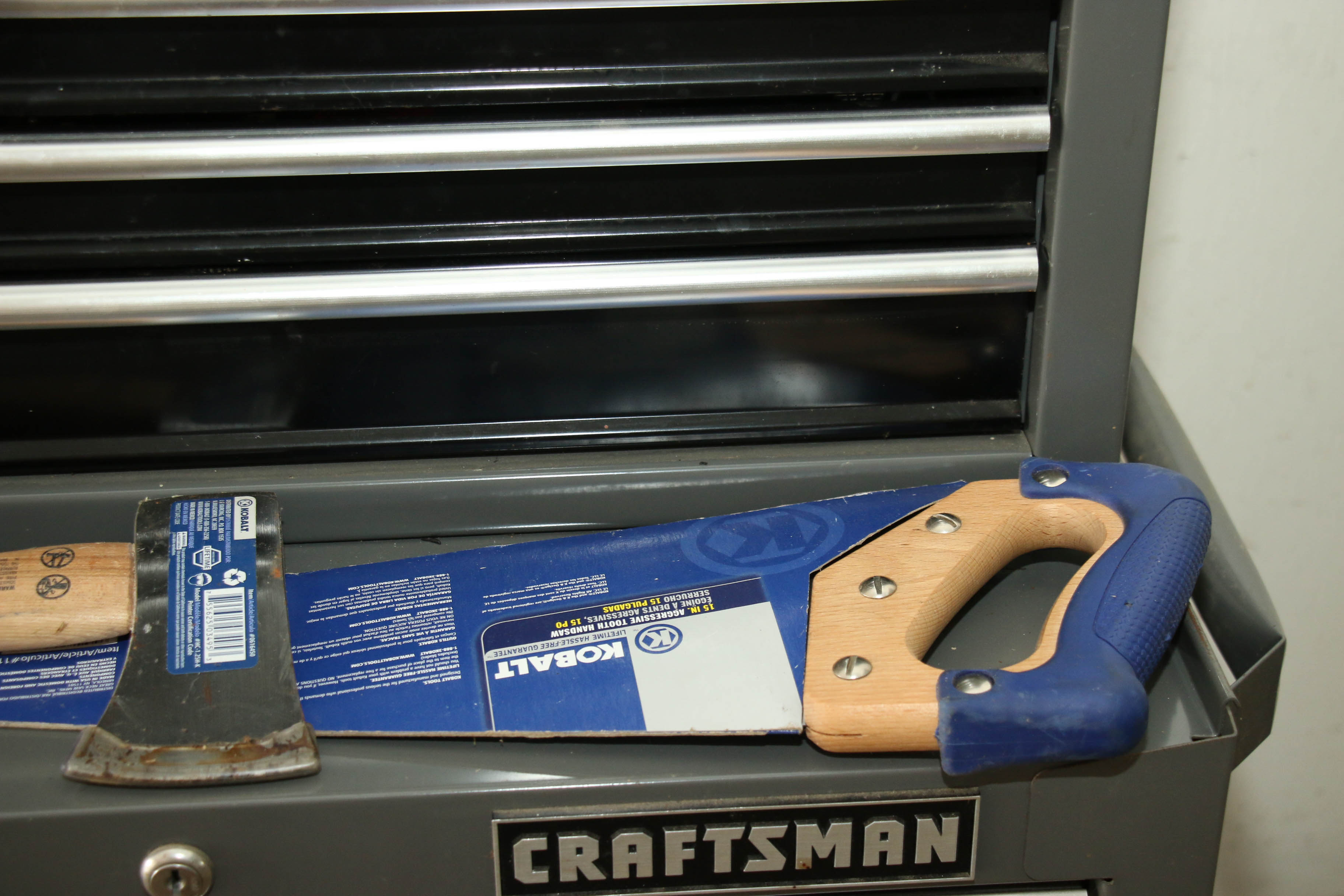 Craftsman "Ball Bearing" Steel Rolling Tool Cabinet with Top Chest and More