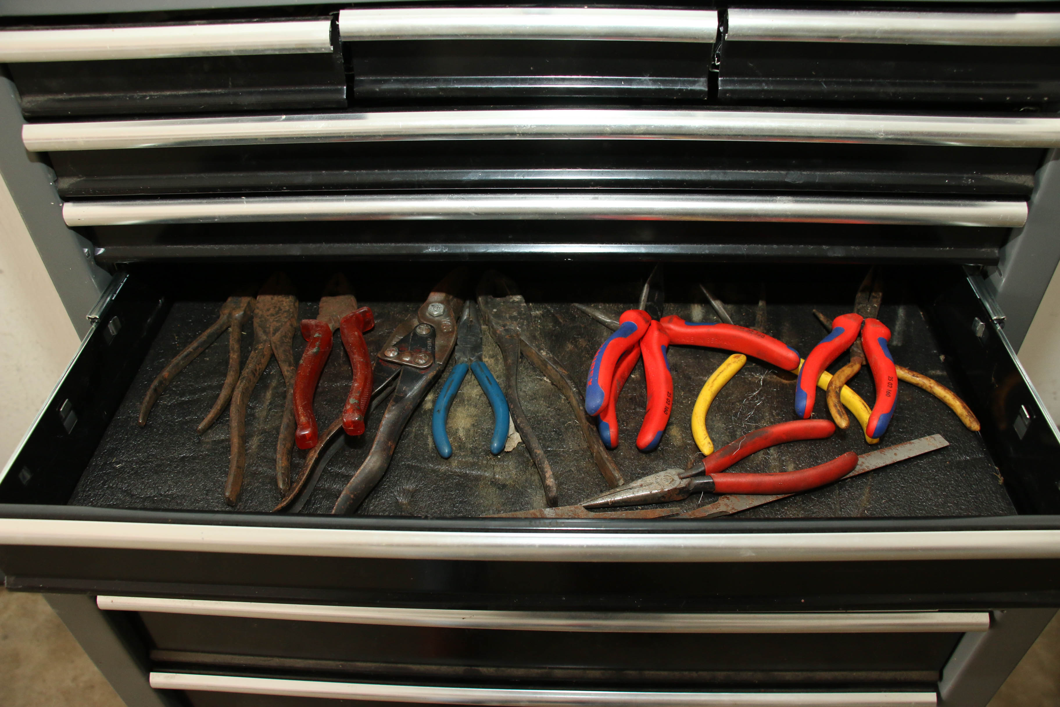 Craftsman "Ball Bearing" Steel Rolling Tool Cabinet with Top Chest and More