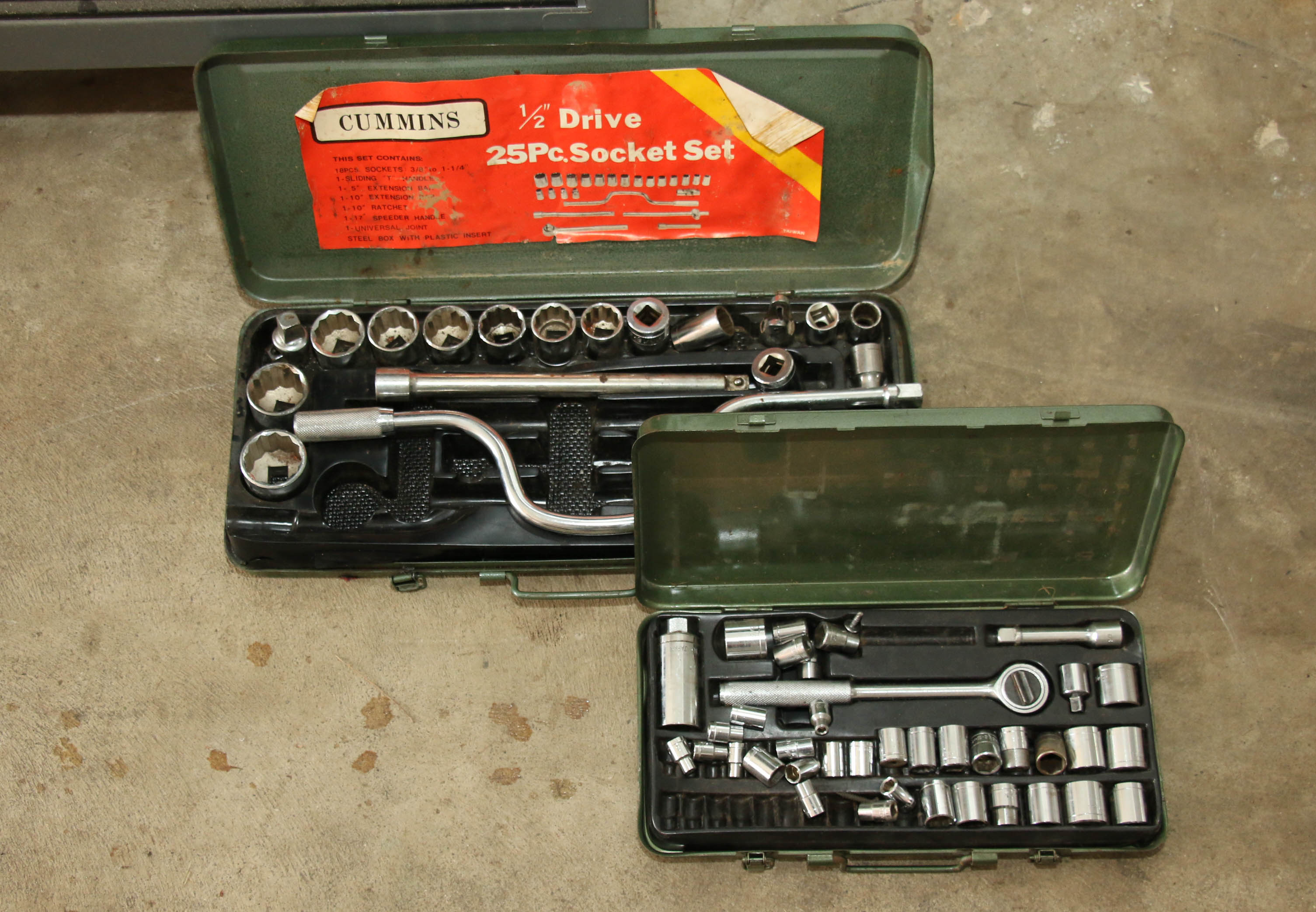 Craftsman "Ball Bearing" Steel Rolling Tool Cabinet with Top Chest and More