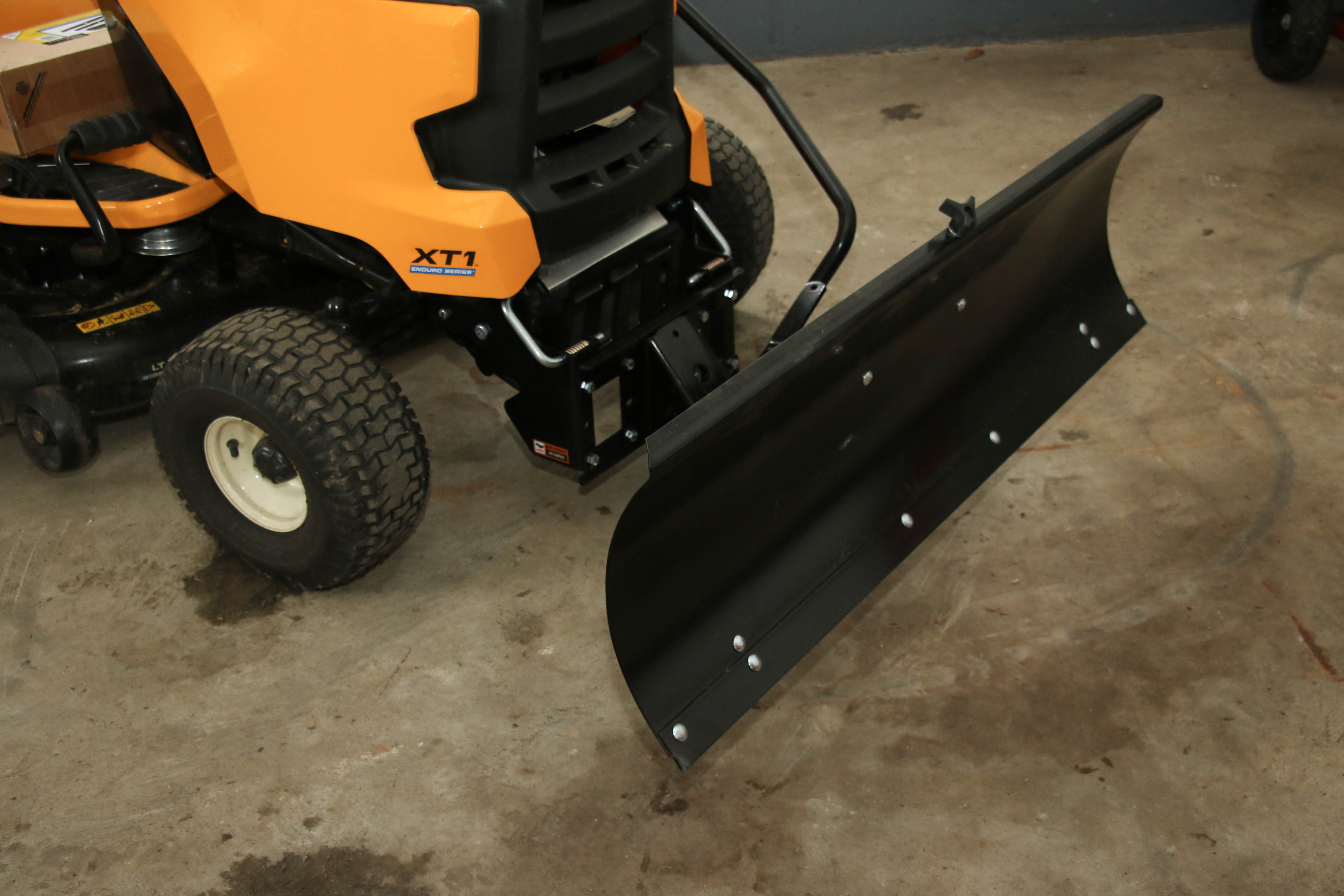 Cub Cadet XT1 Enduro Series LT46 Lawn Tractor with Snow Blade