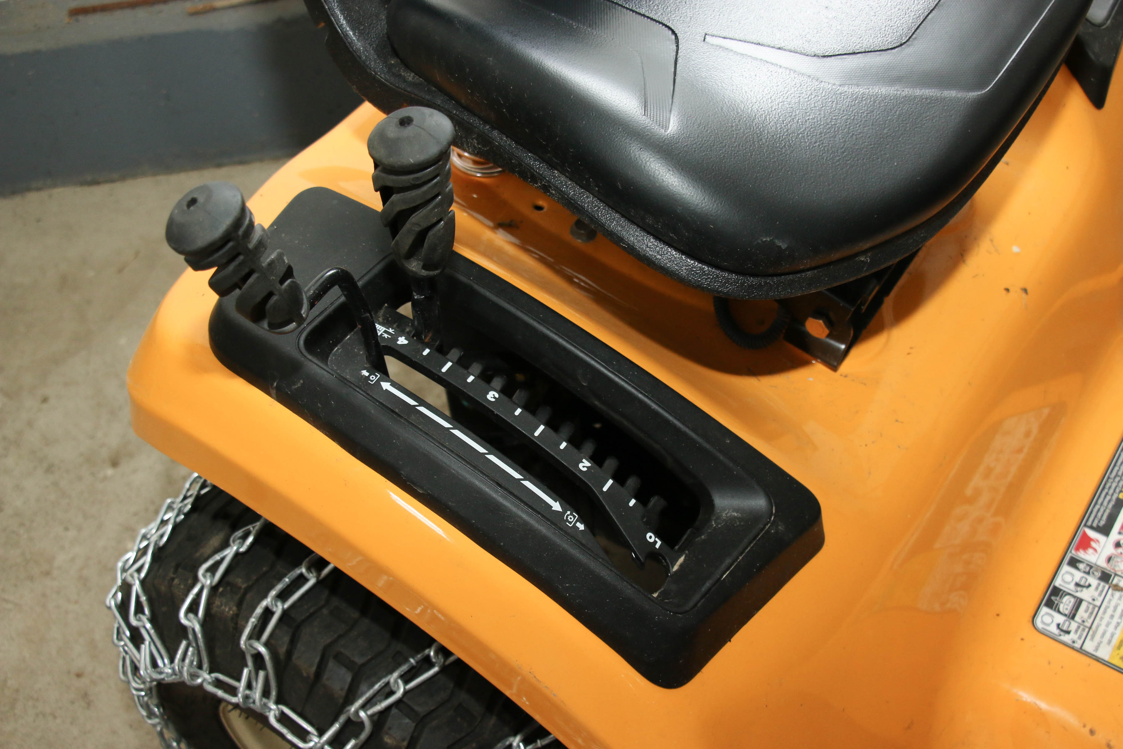 Cub Cadet XT1 Enduro Series LT46 Lawn Tractor with Snow Blade